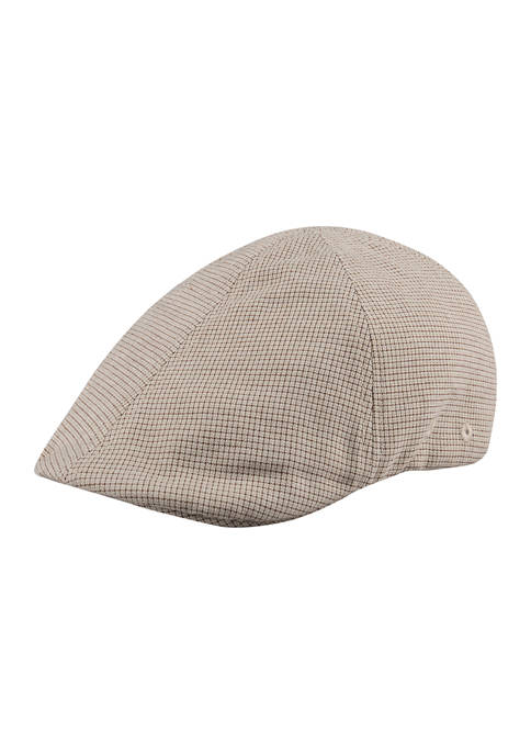 Dockers Micro Check Dome Top Ivy Cap