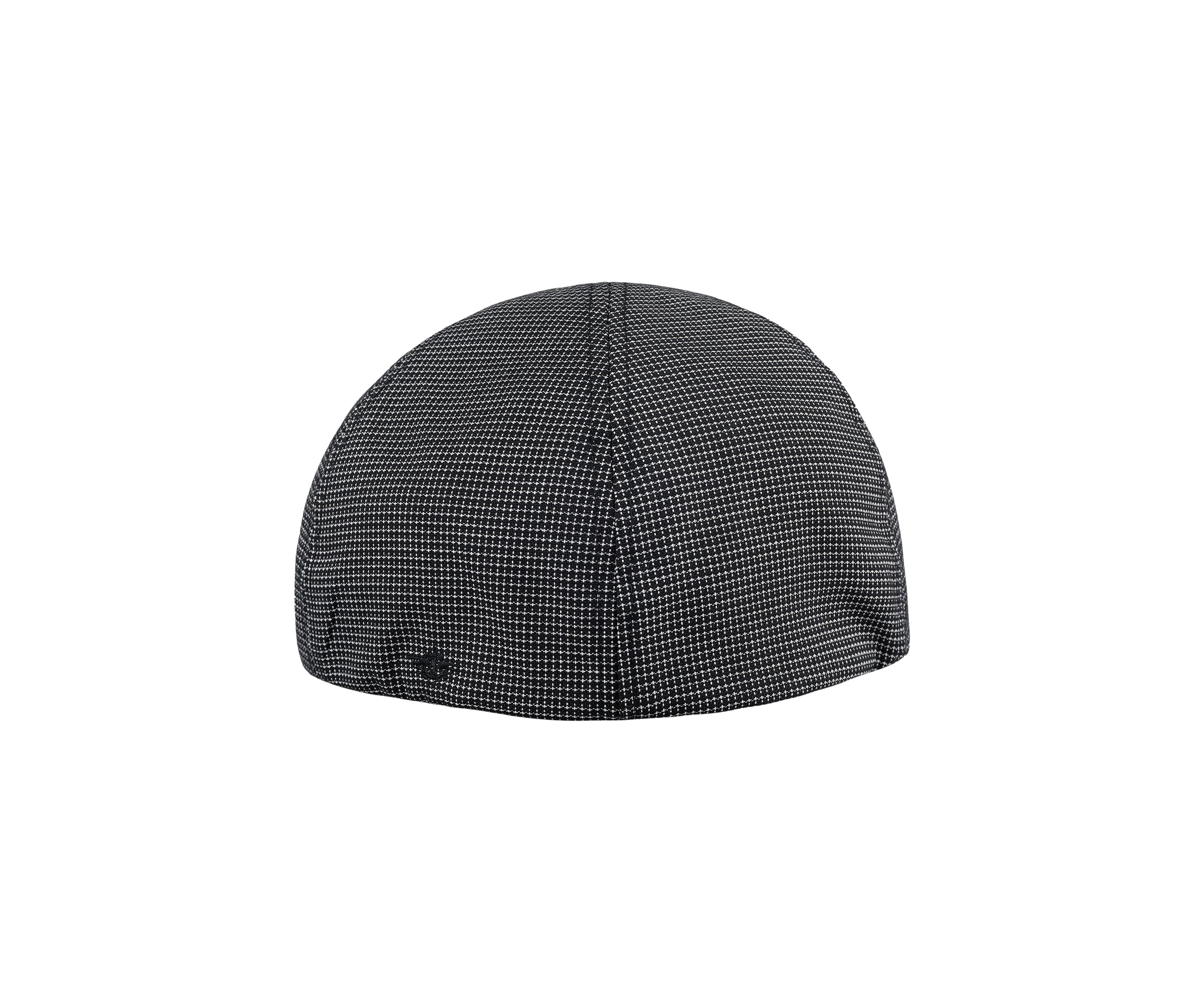 Micro Check Pattern Dome Top Ivy Hat