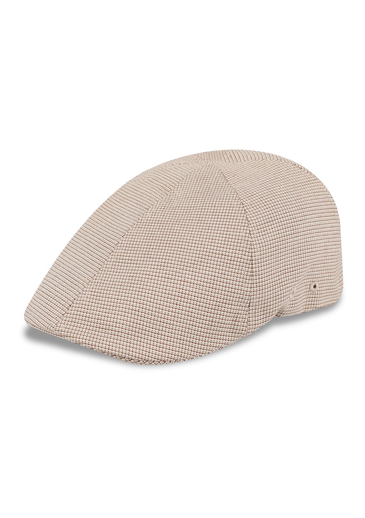 Micro Check Dome Top Ivy Hat