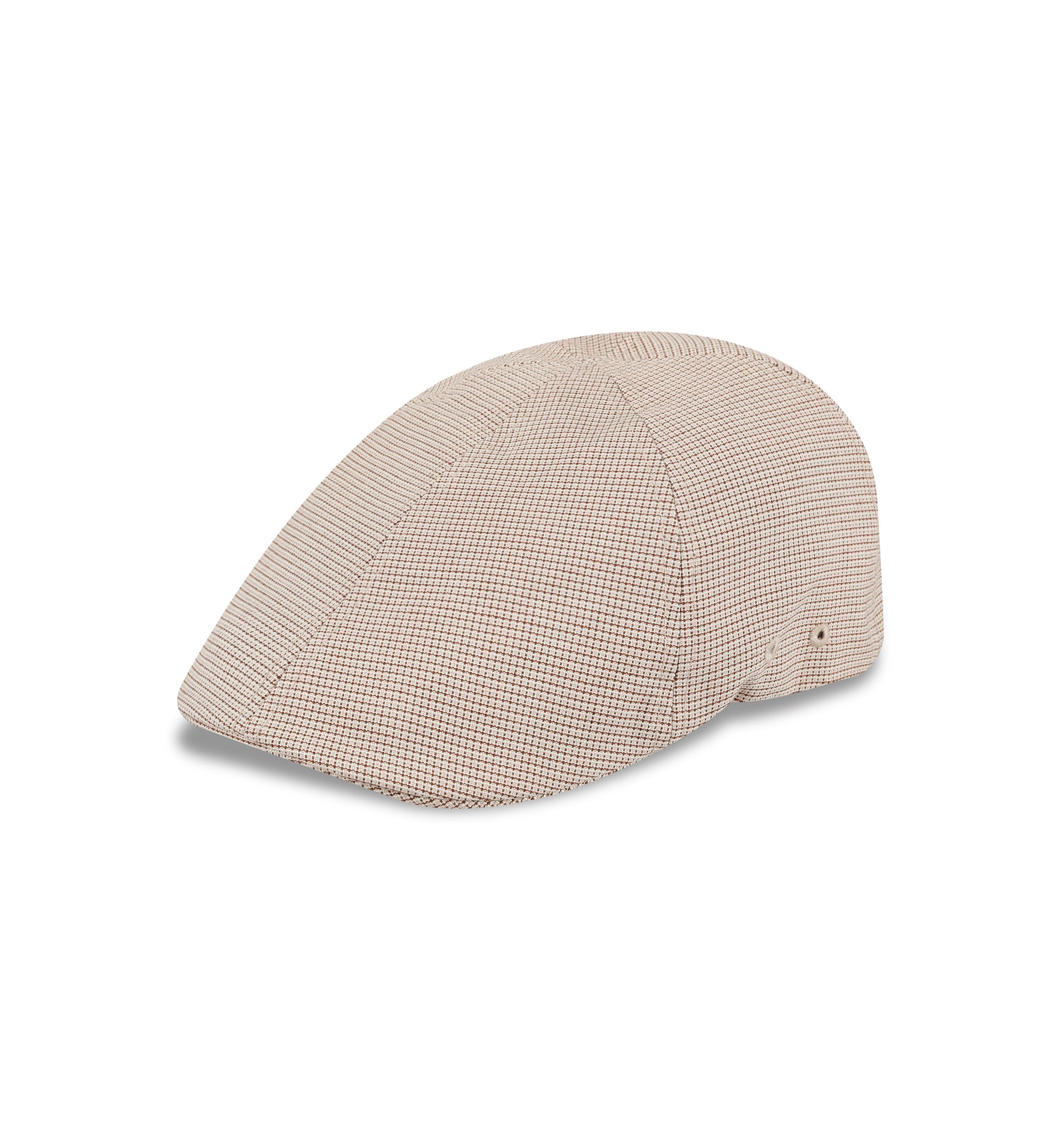 Micro Check Dome Top Ivy Hat