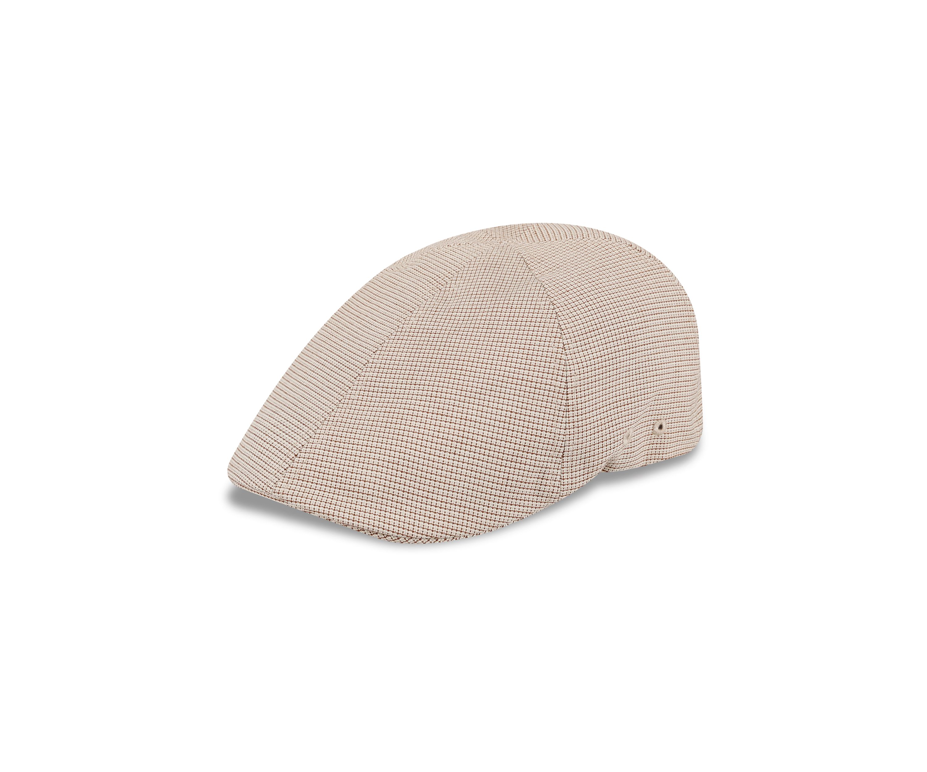 Micro Check Dome Top Ivy Hat