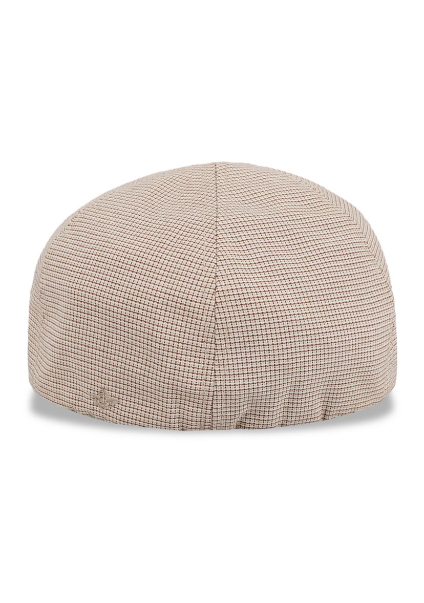 Micro Check Dome Top Ivy Hat