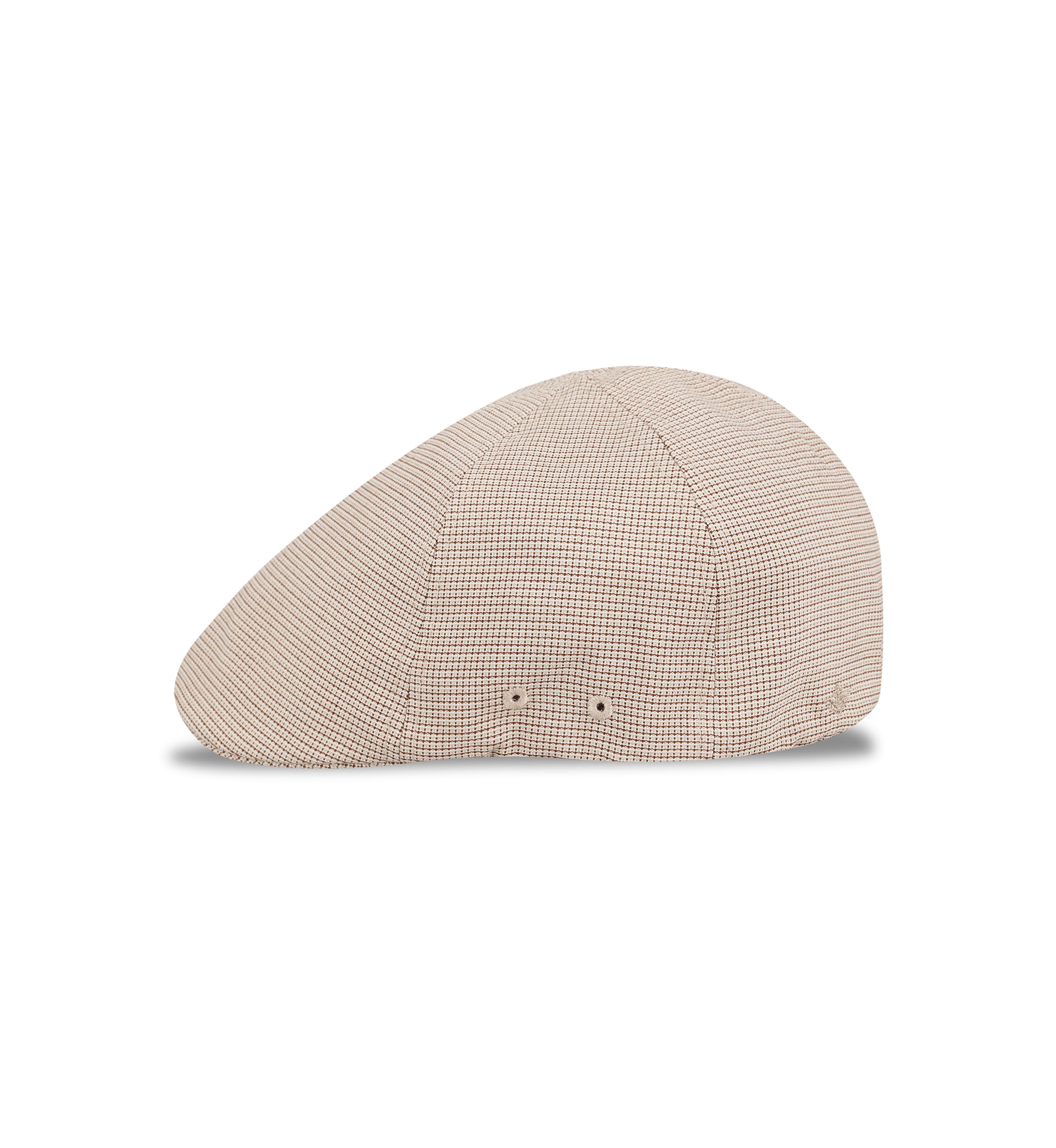 Micro Check Dome Top Ivy Hat
