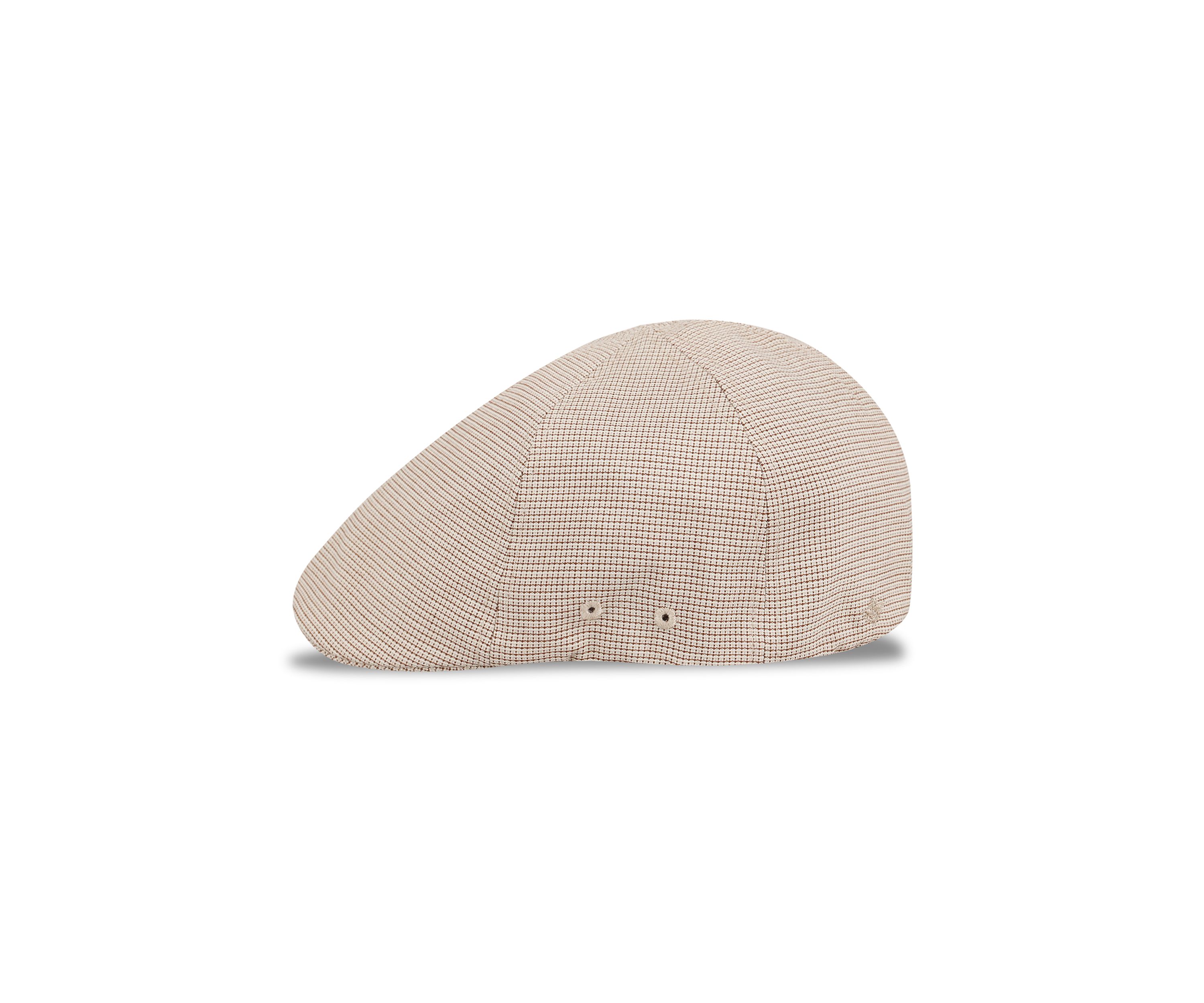 Micro Check Dome Top Ivy Hat