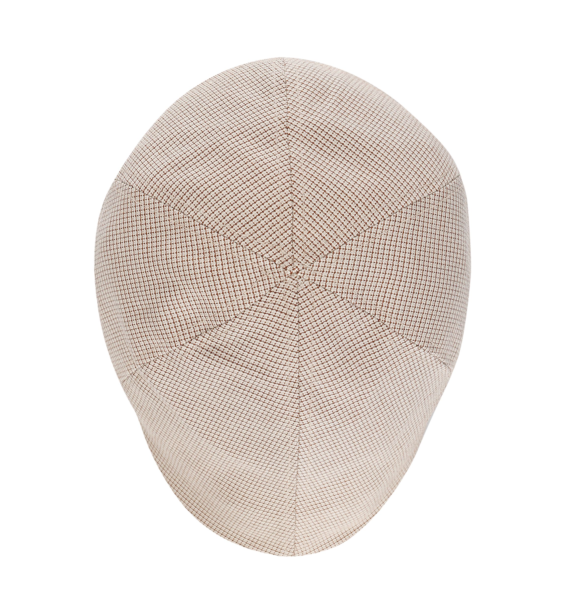 Micro Check Dome Top Ivy Hat