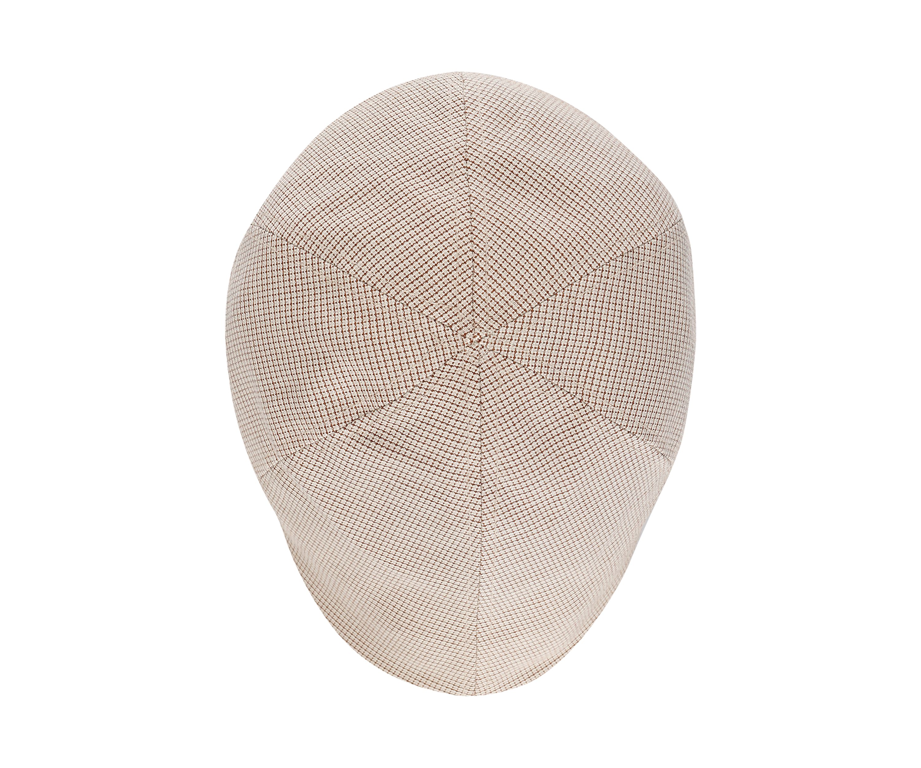 Micro Check Dome Top Ivy Hat