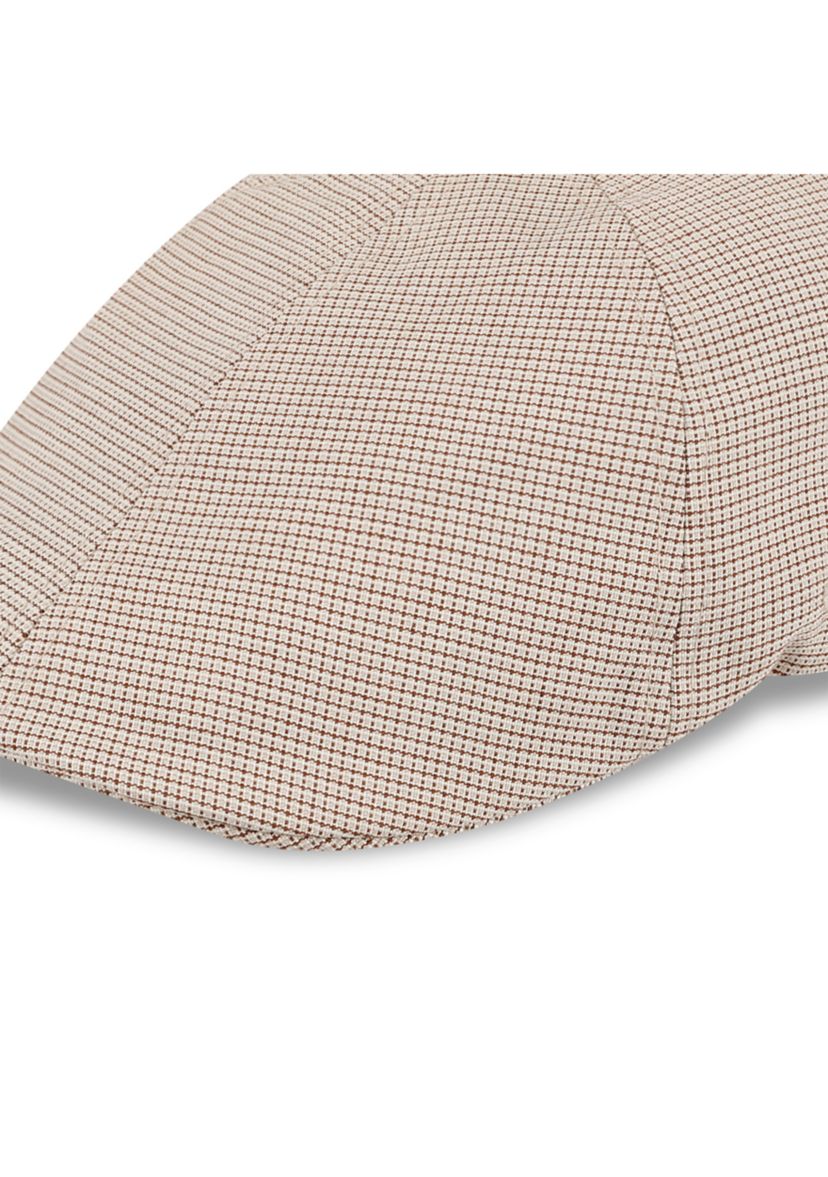 Micro Check Dome Top Ivy Hat