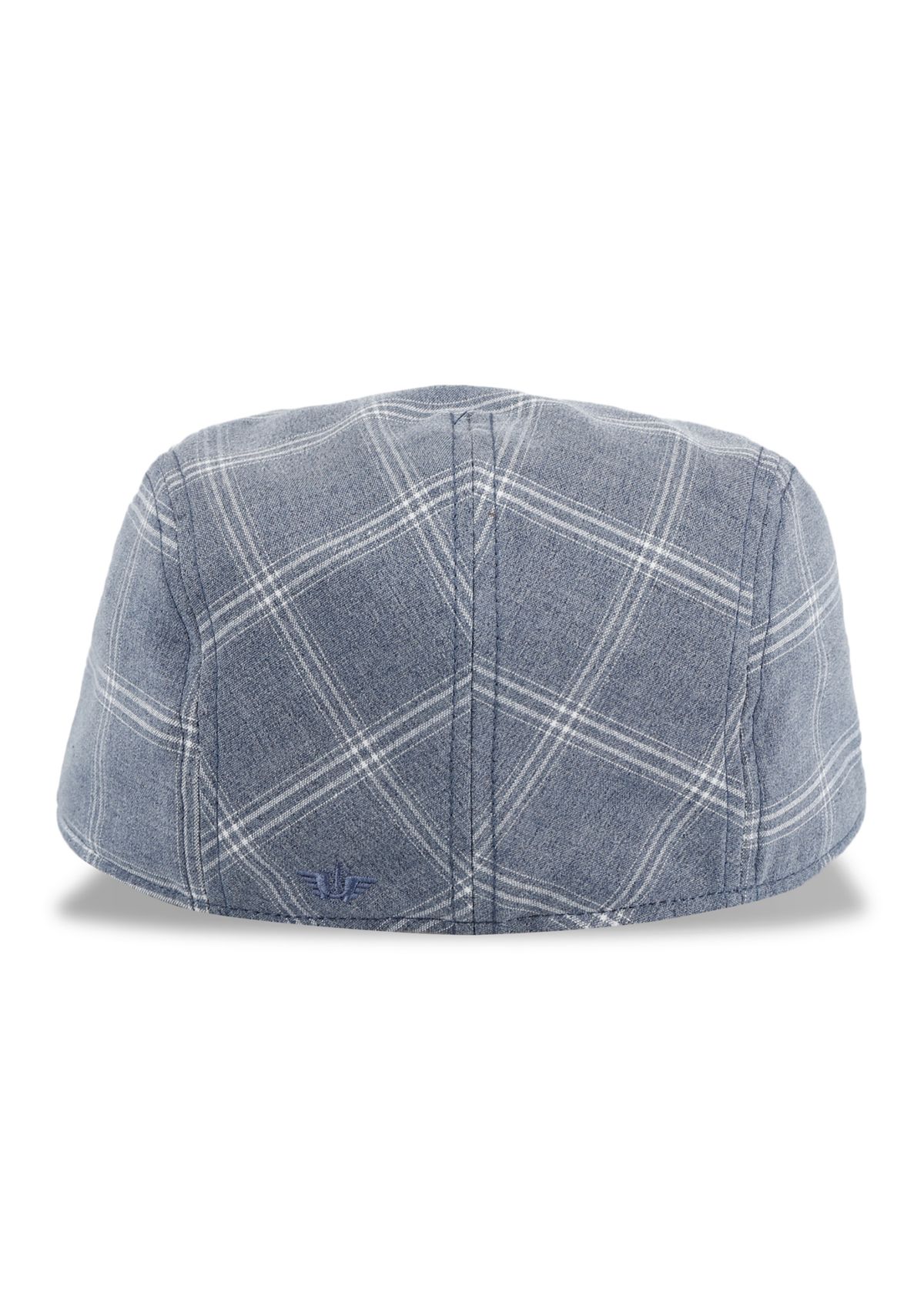 Plaid Cotton Flat Cap Ivy Hat