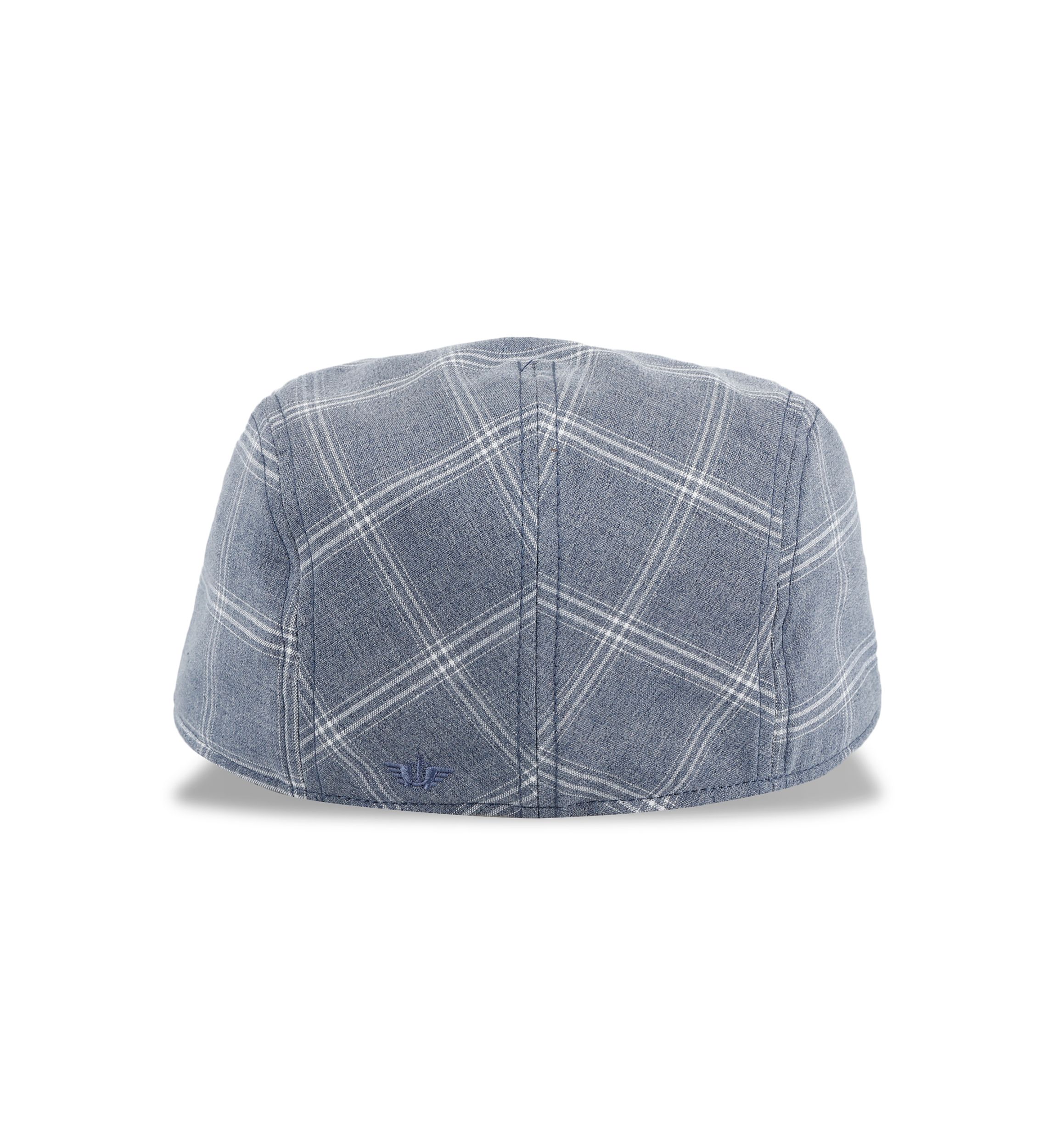 Plaid Cotton Flat Cap Ivy Hat