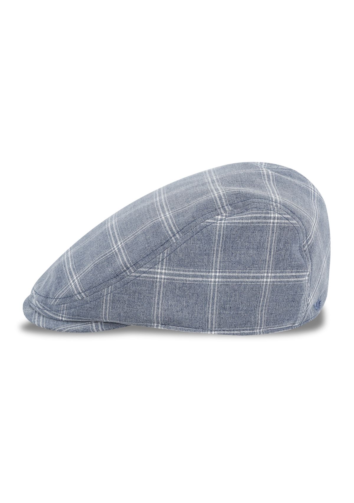 Plaid Cotton Flat Cap Ivy Hat