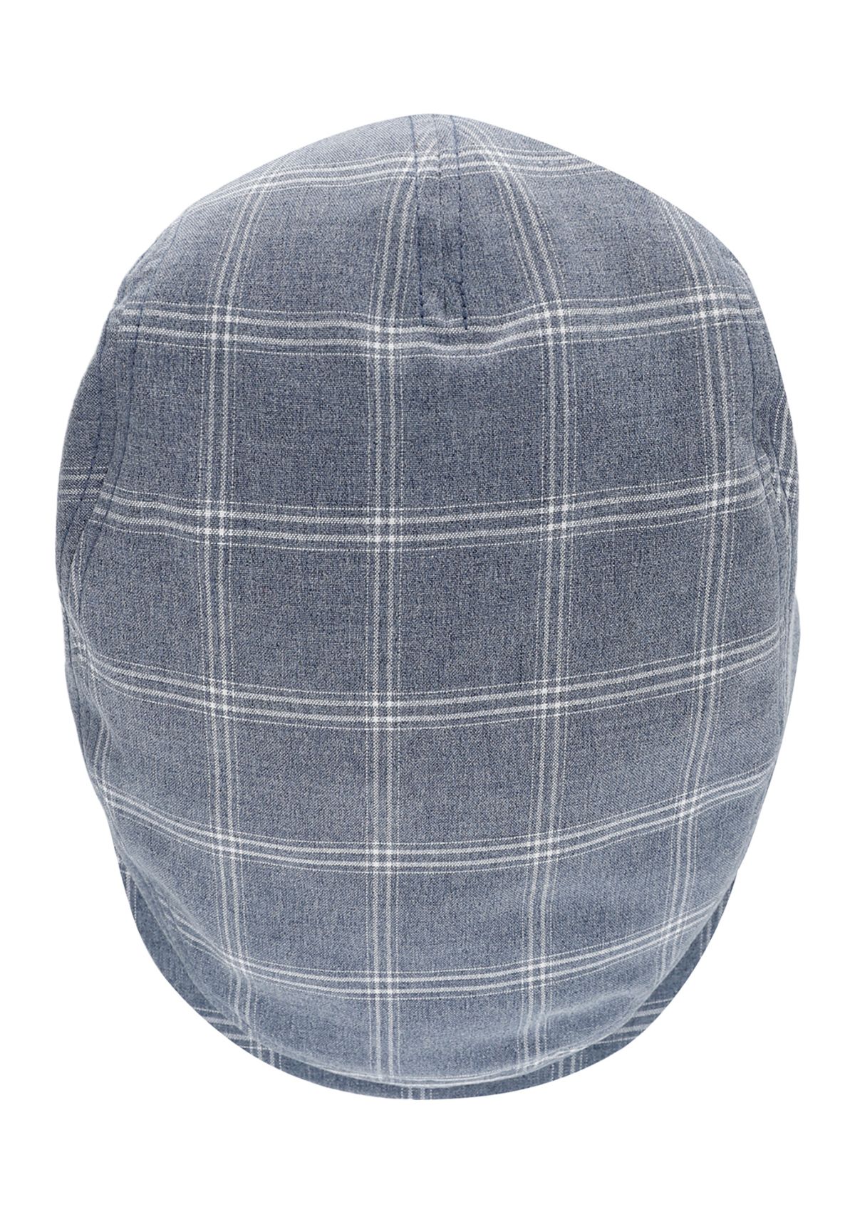 Plaid Cotton Flat Cap Ivy Hat