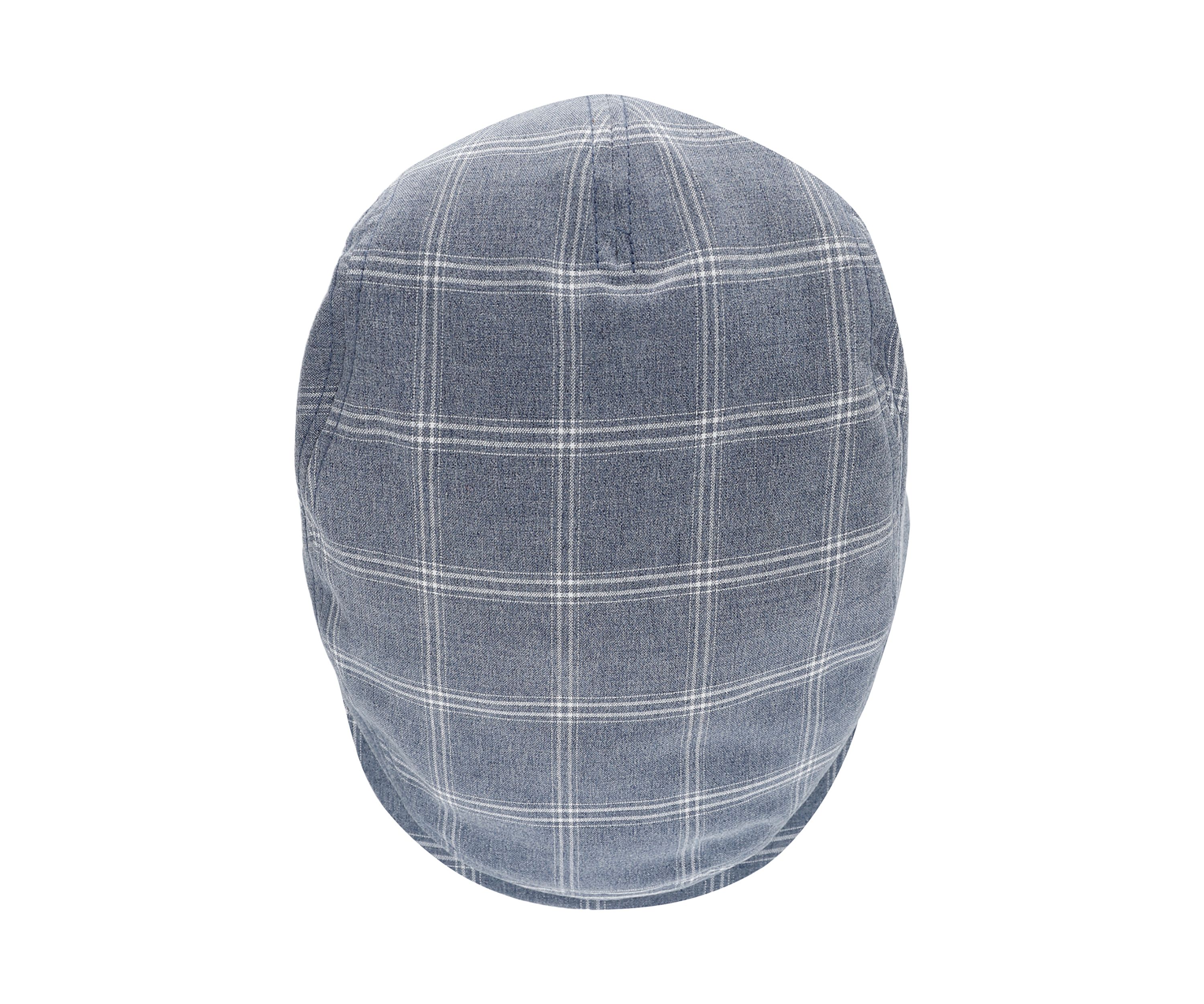 Plaid Cotton Flat Cap Ivy Hat