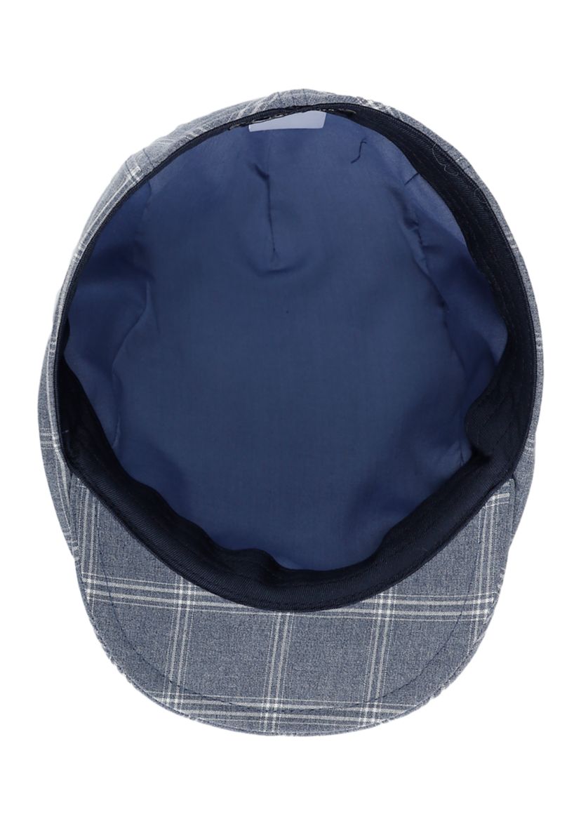 Plaid Cotton Flat Cap Ivy Hat
