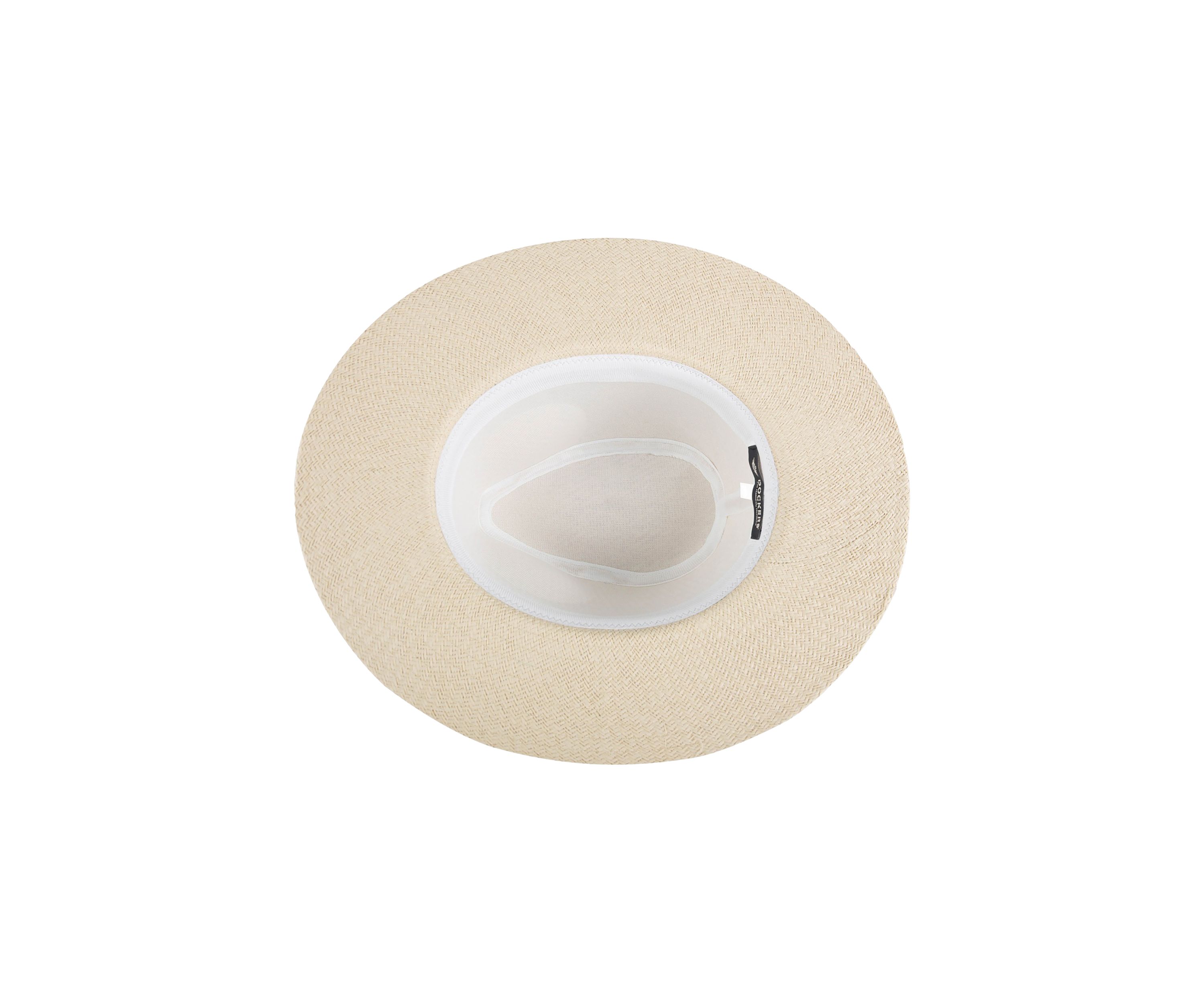 Chambray Band Panama Hat