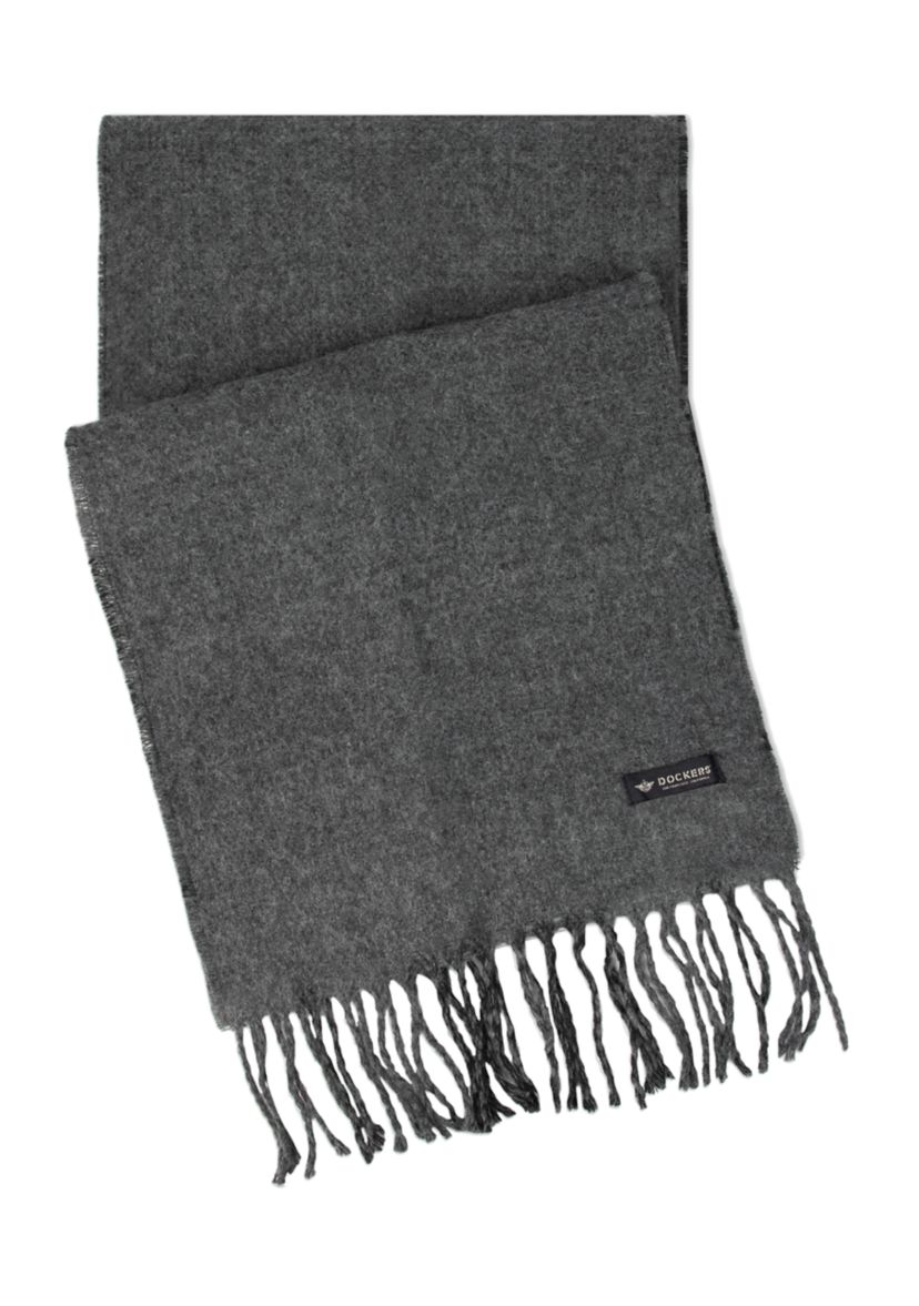 Mens Reversible Tonal Plaid Scarf
