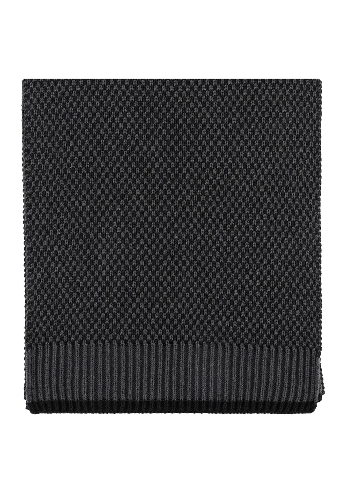 Mens Birdseye Knit Scarf
