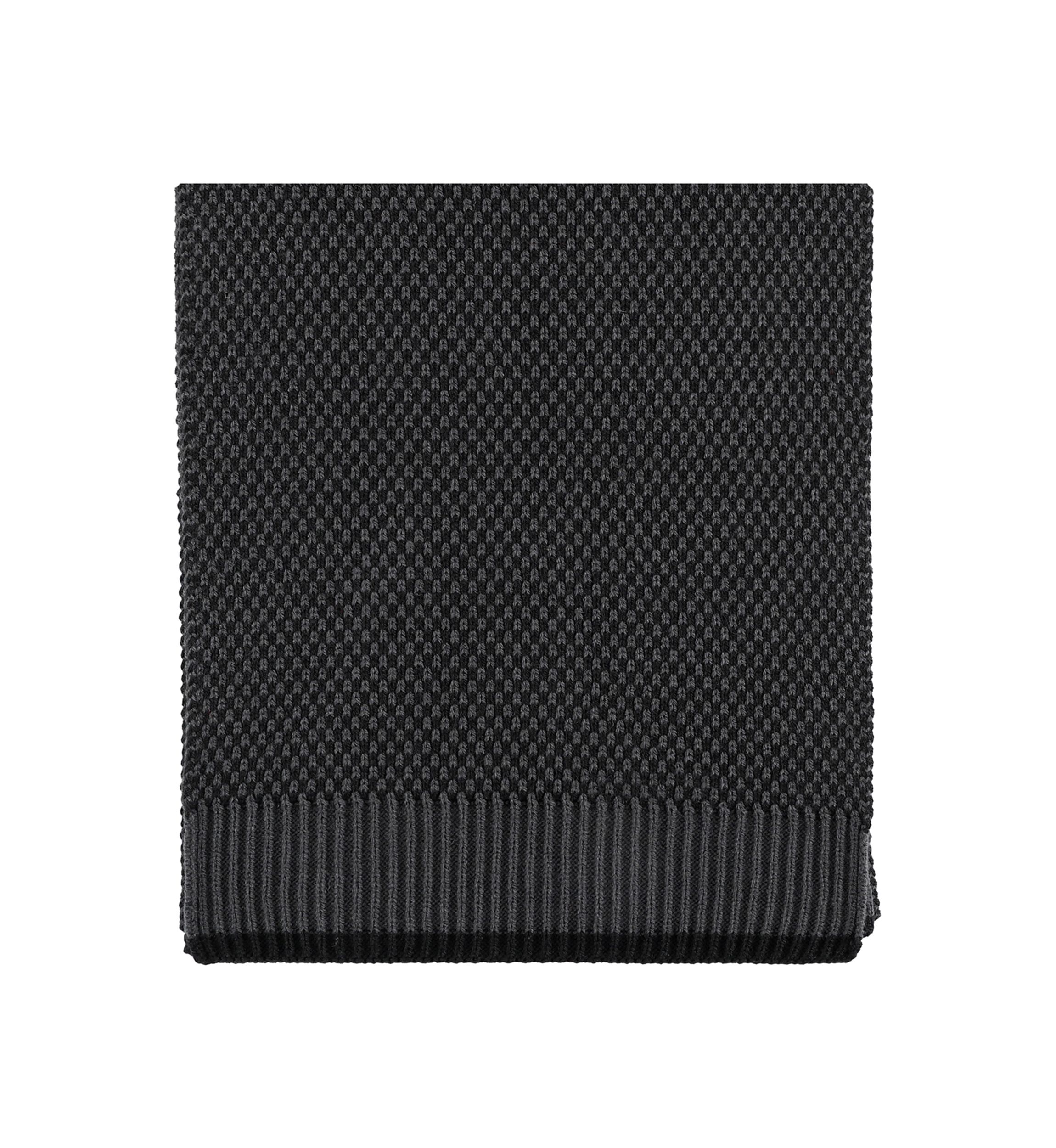 Mens Birdseye Knit Scarf