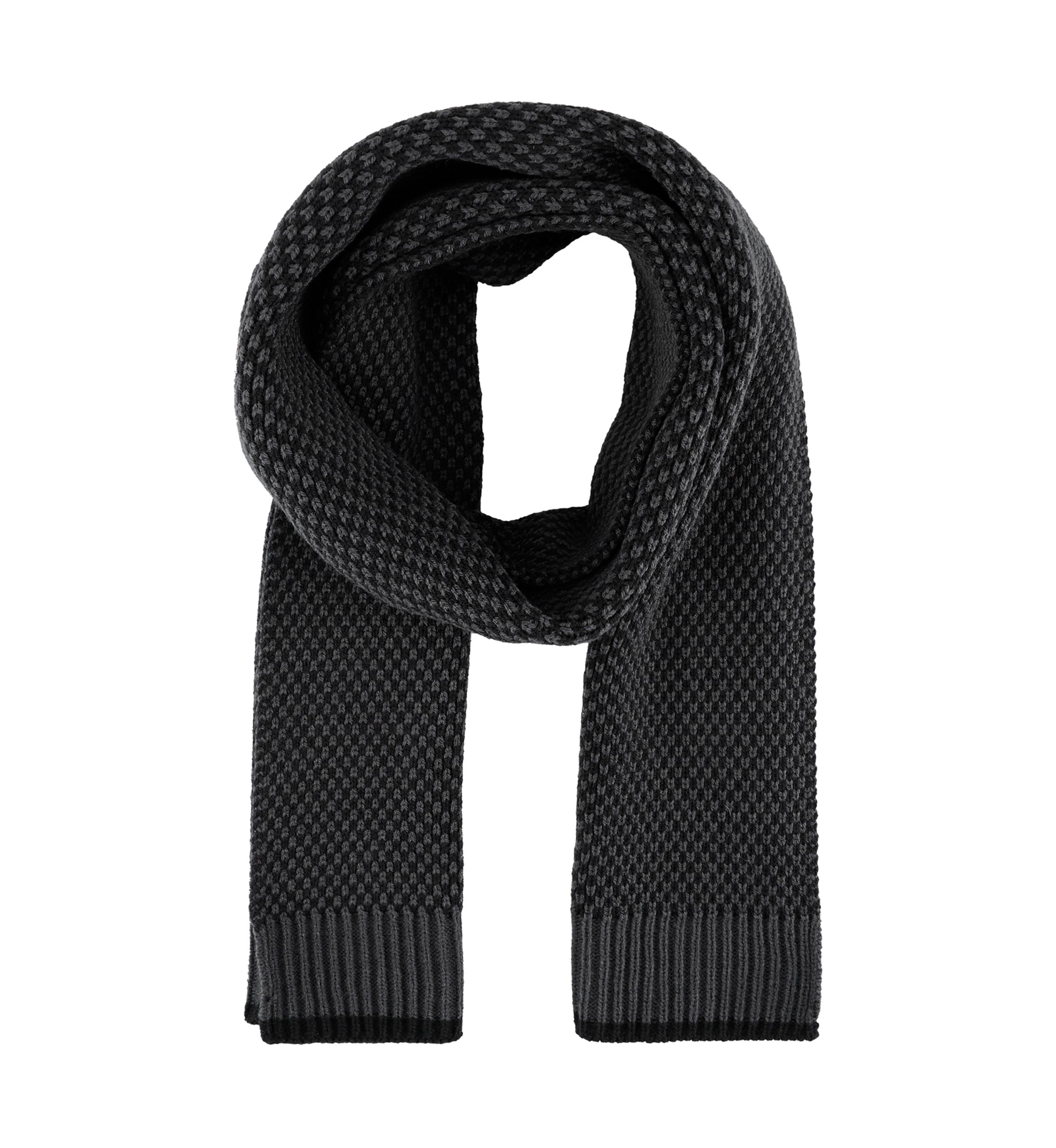 Mens Birdseye Knit Scarf