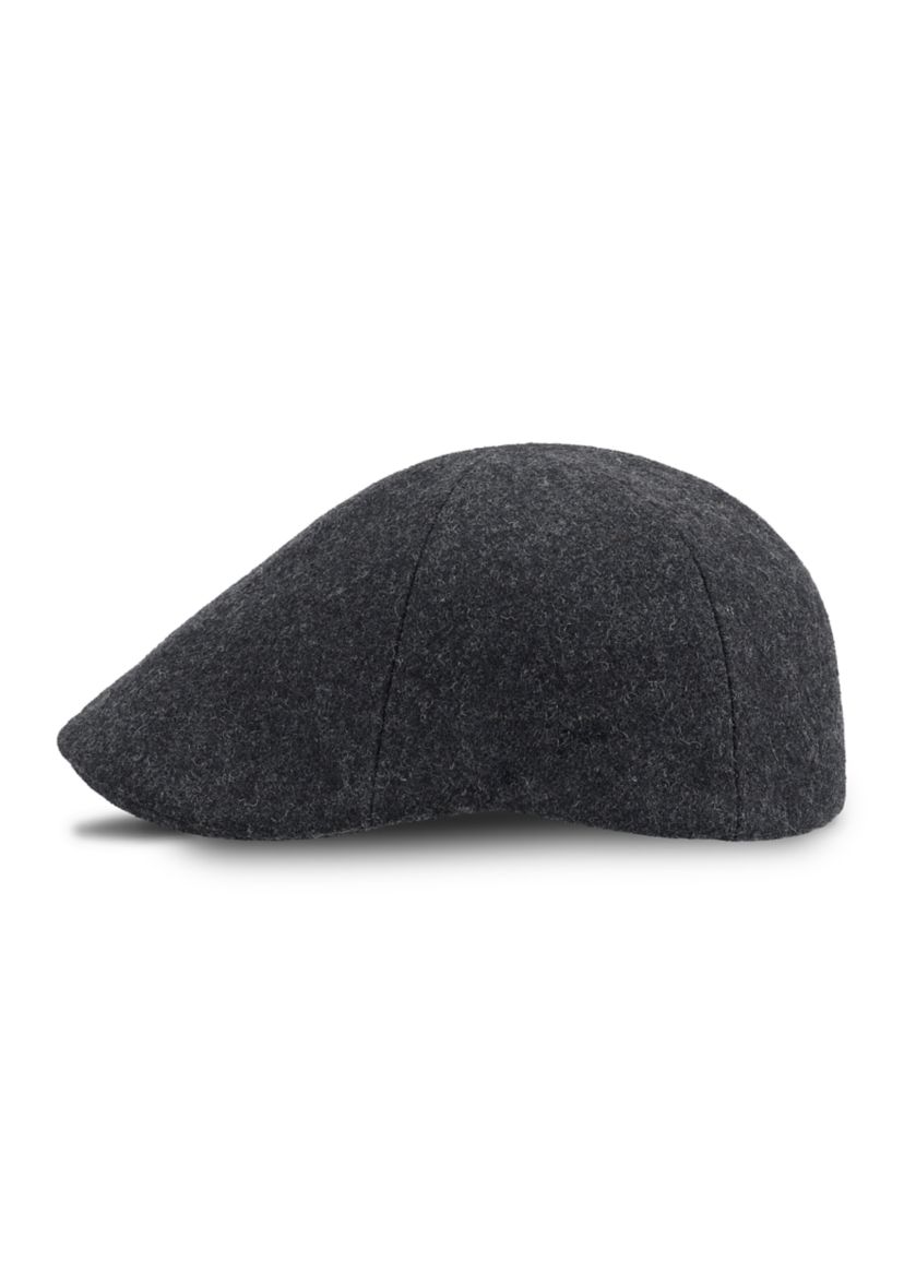 Mens Melton Dome Top Cap
