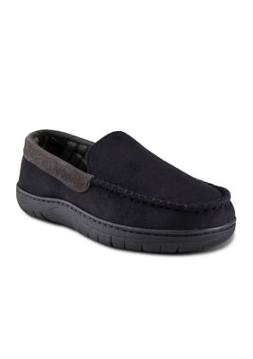 Haggar® Contrast Microsuede Venetian Slippers | belk