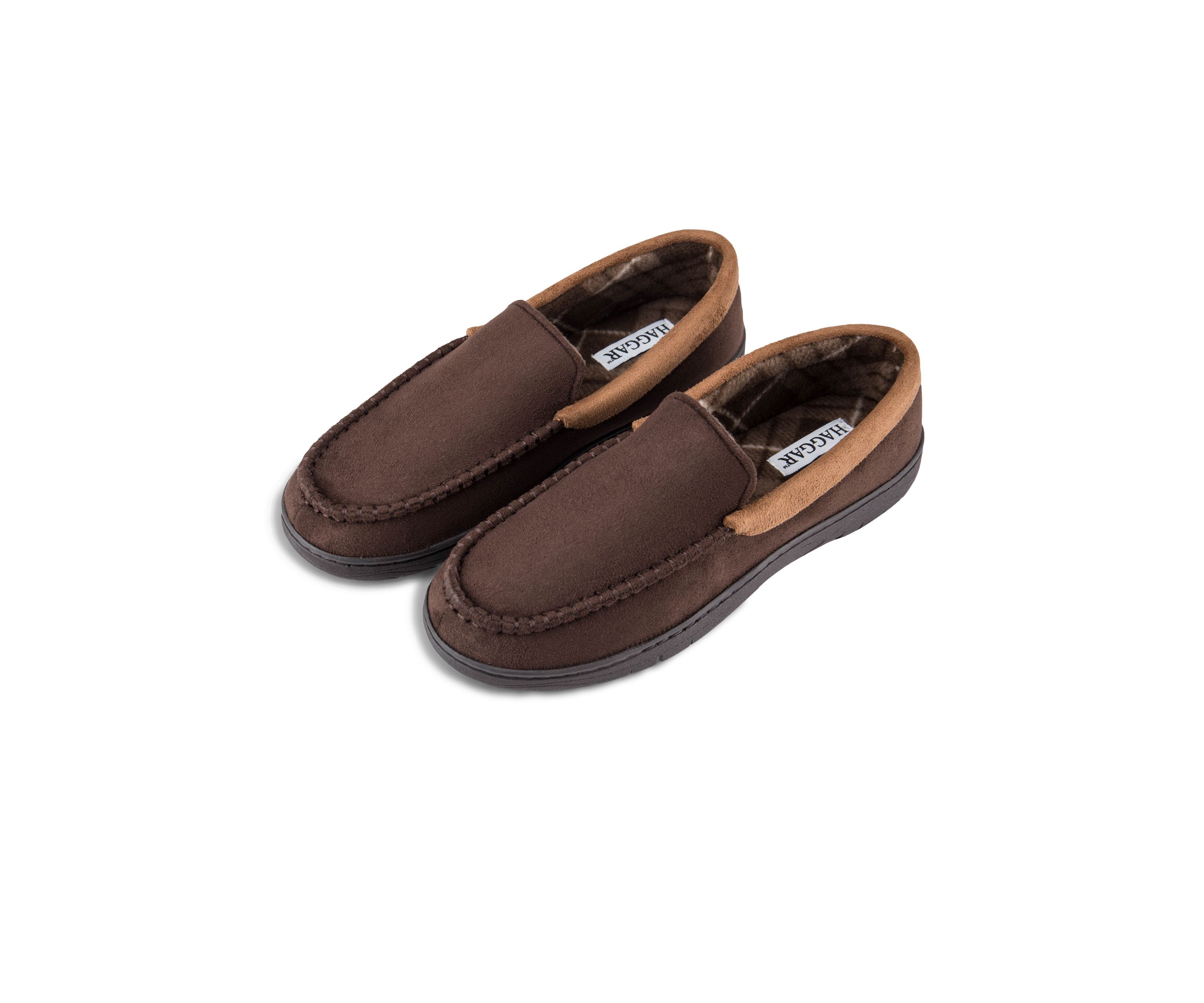 Contrast Microsuede Venetian Slippers