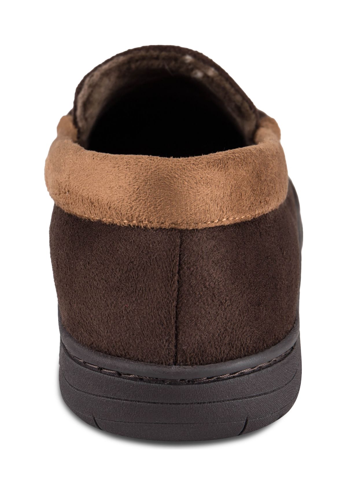 Contrast Microsuede Venetian Slippers