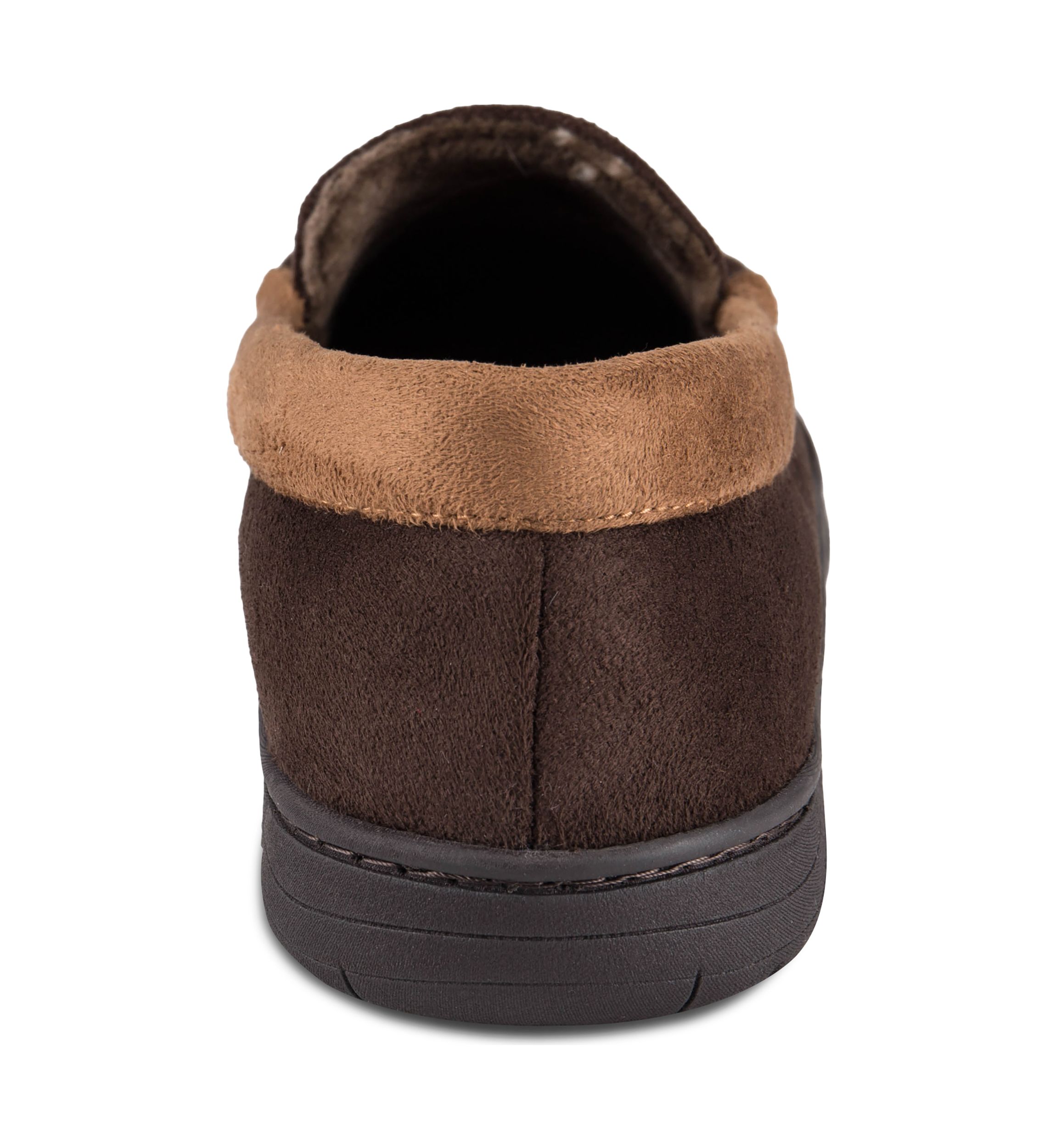 Contrast Microsuede Venetian Slippers