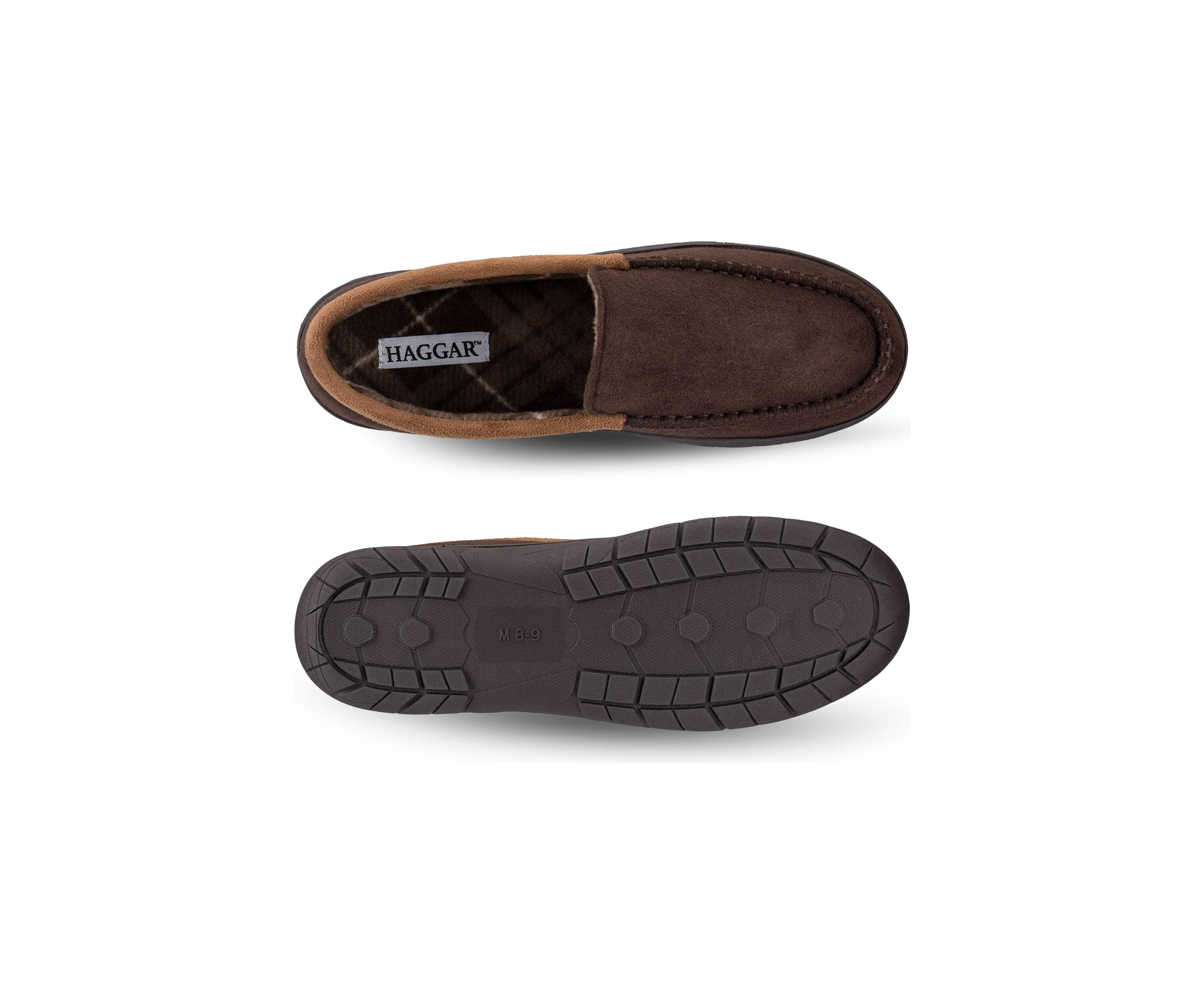 Contrast Microsuede Venetian Slippers