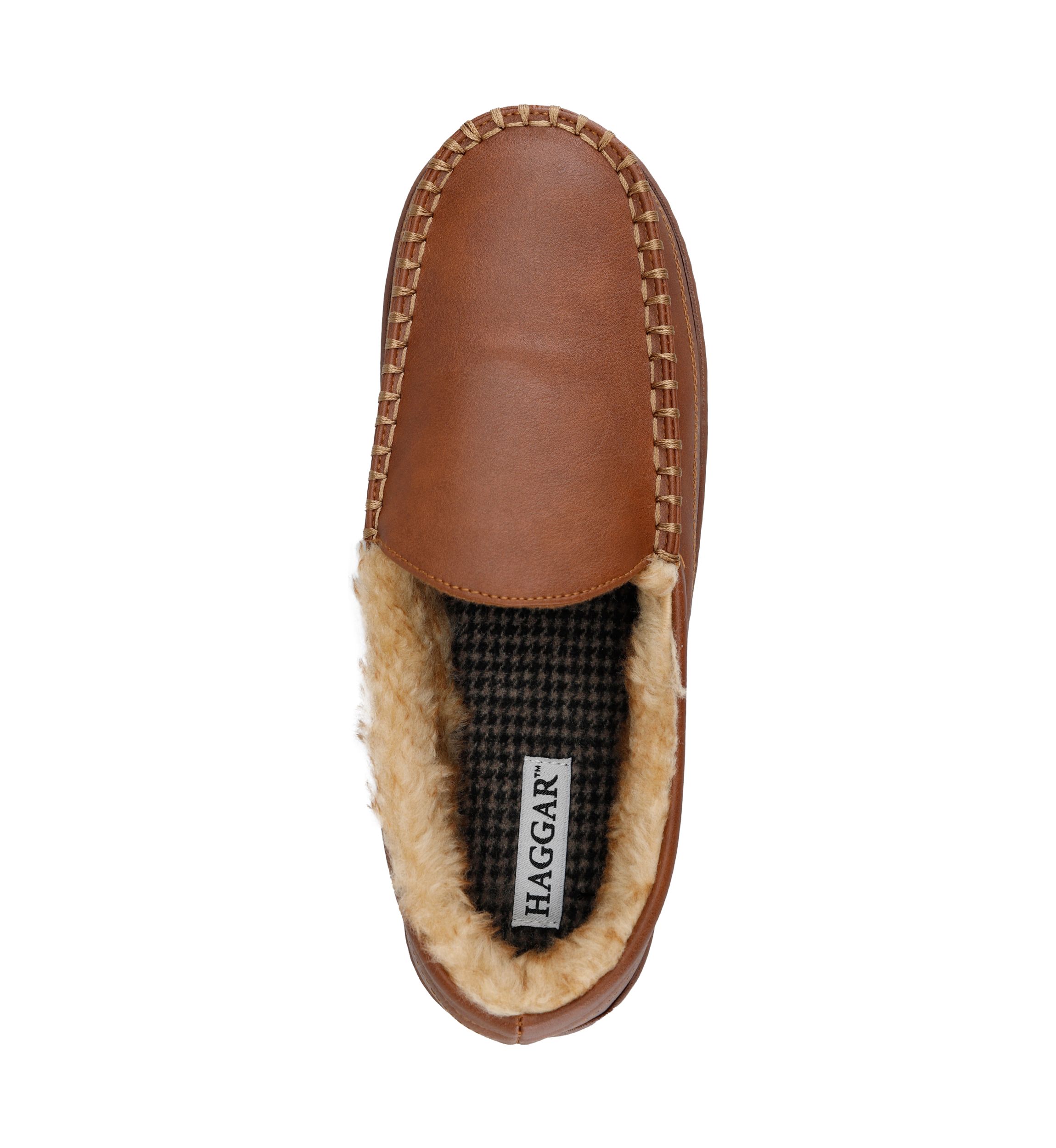 Smooth Polyurethane Venetian Stitch Slipper