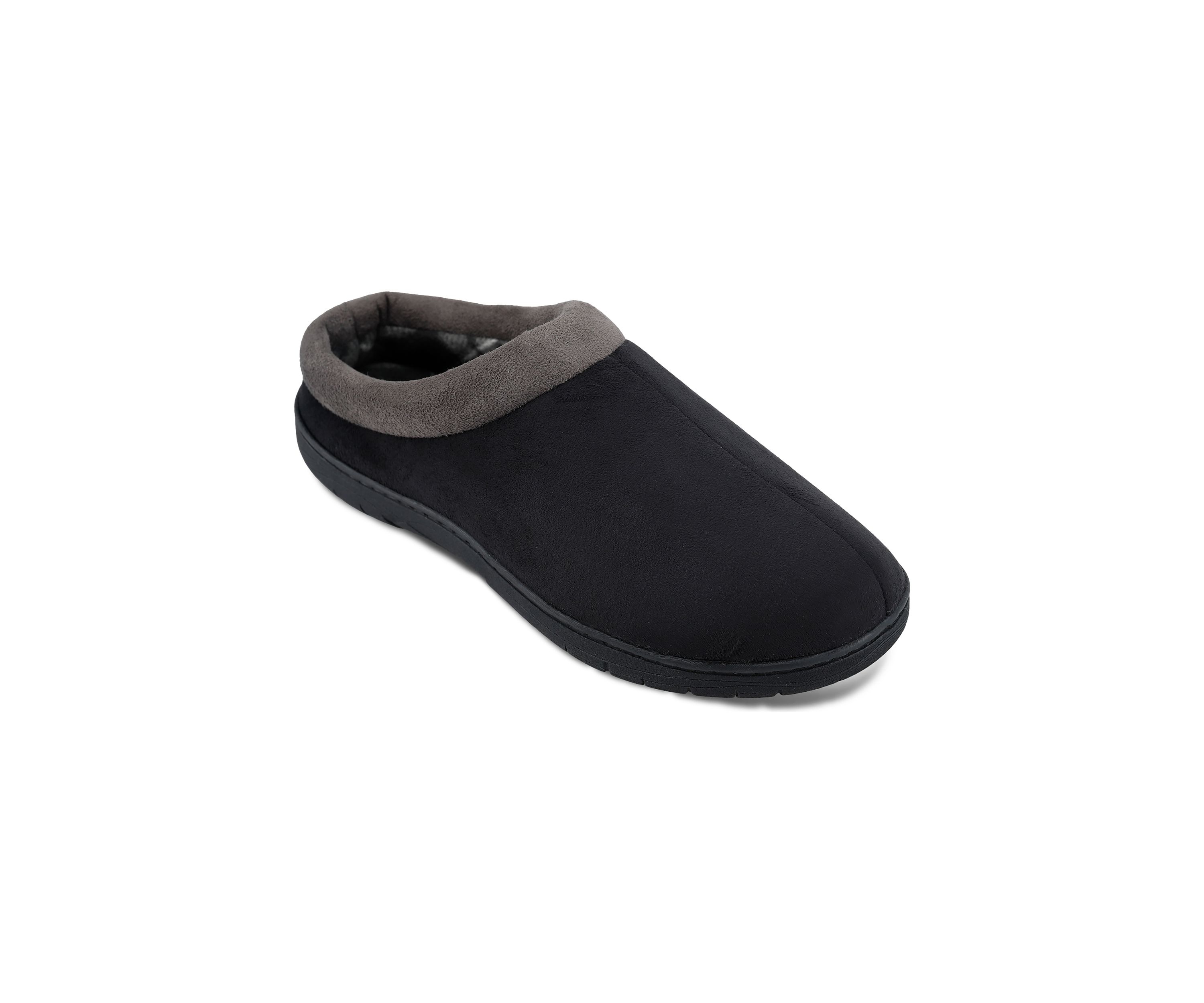 Microsuede Clog Slippers