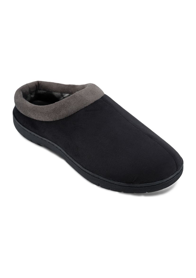Microsuede Clog Slippers