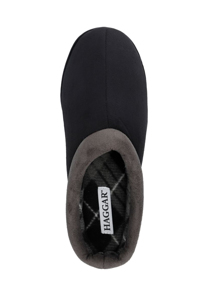 Microsuede Clog Slippers