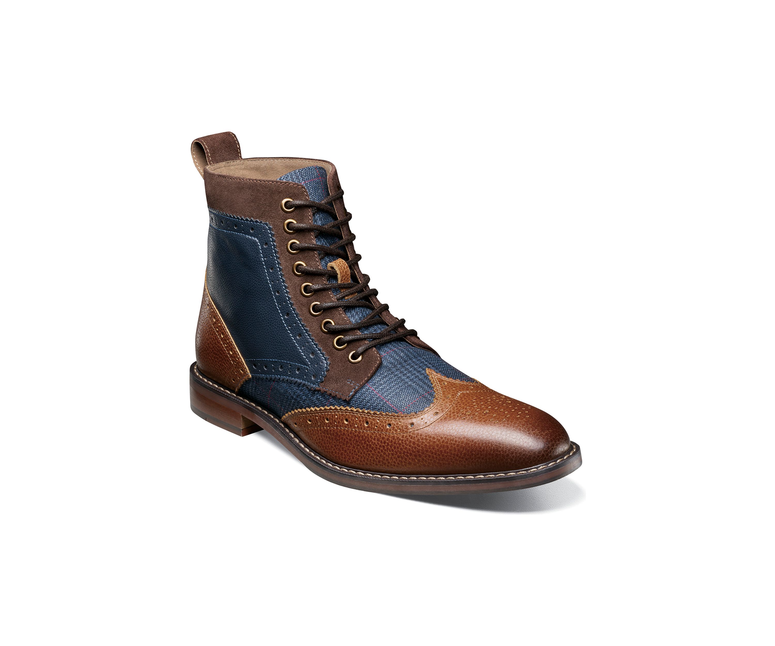 Finnegan Wingtip Lace Boots