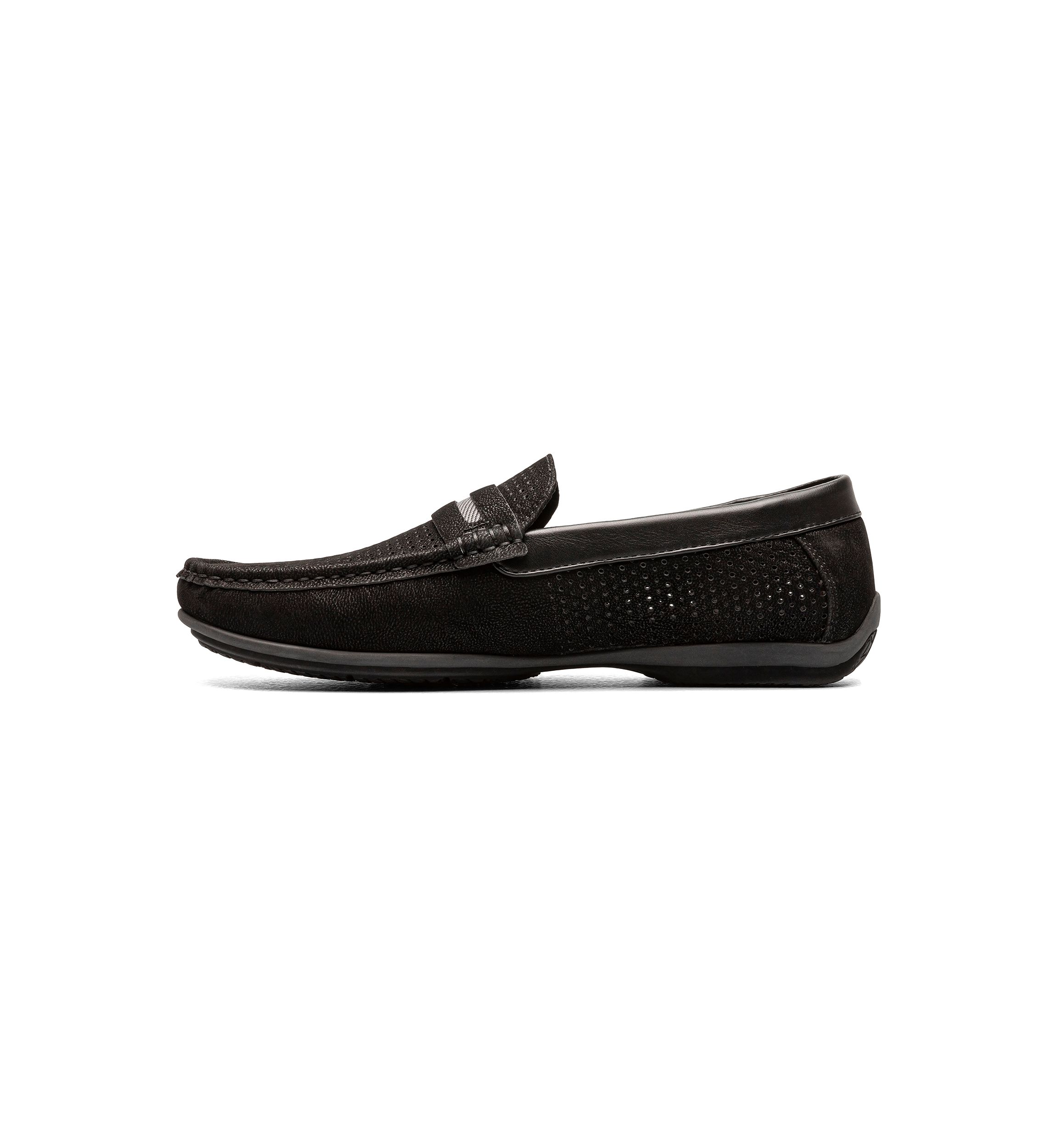 Corby Moc Toe Saddle Slip On Loafers