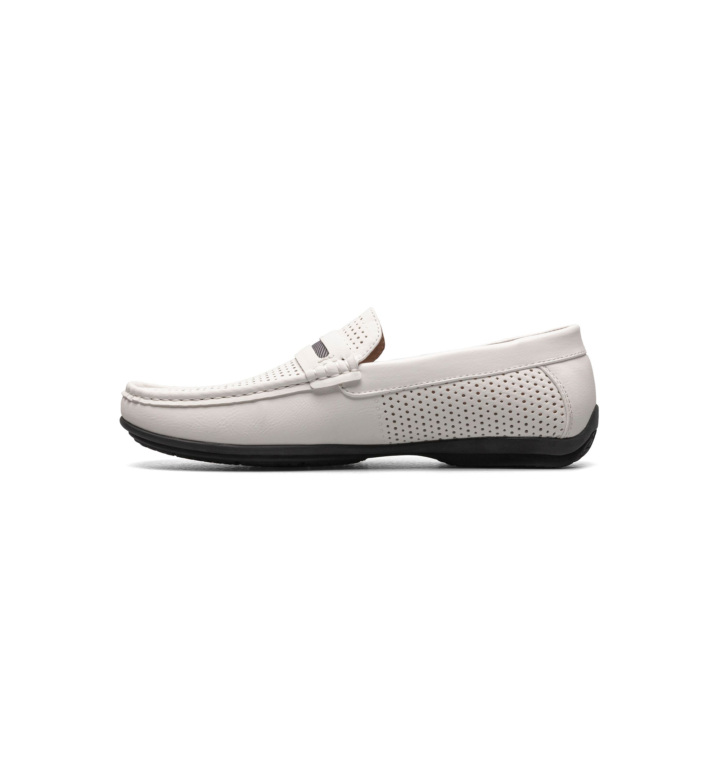 Corby Moc Toe Saddle Slip On Loafers