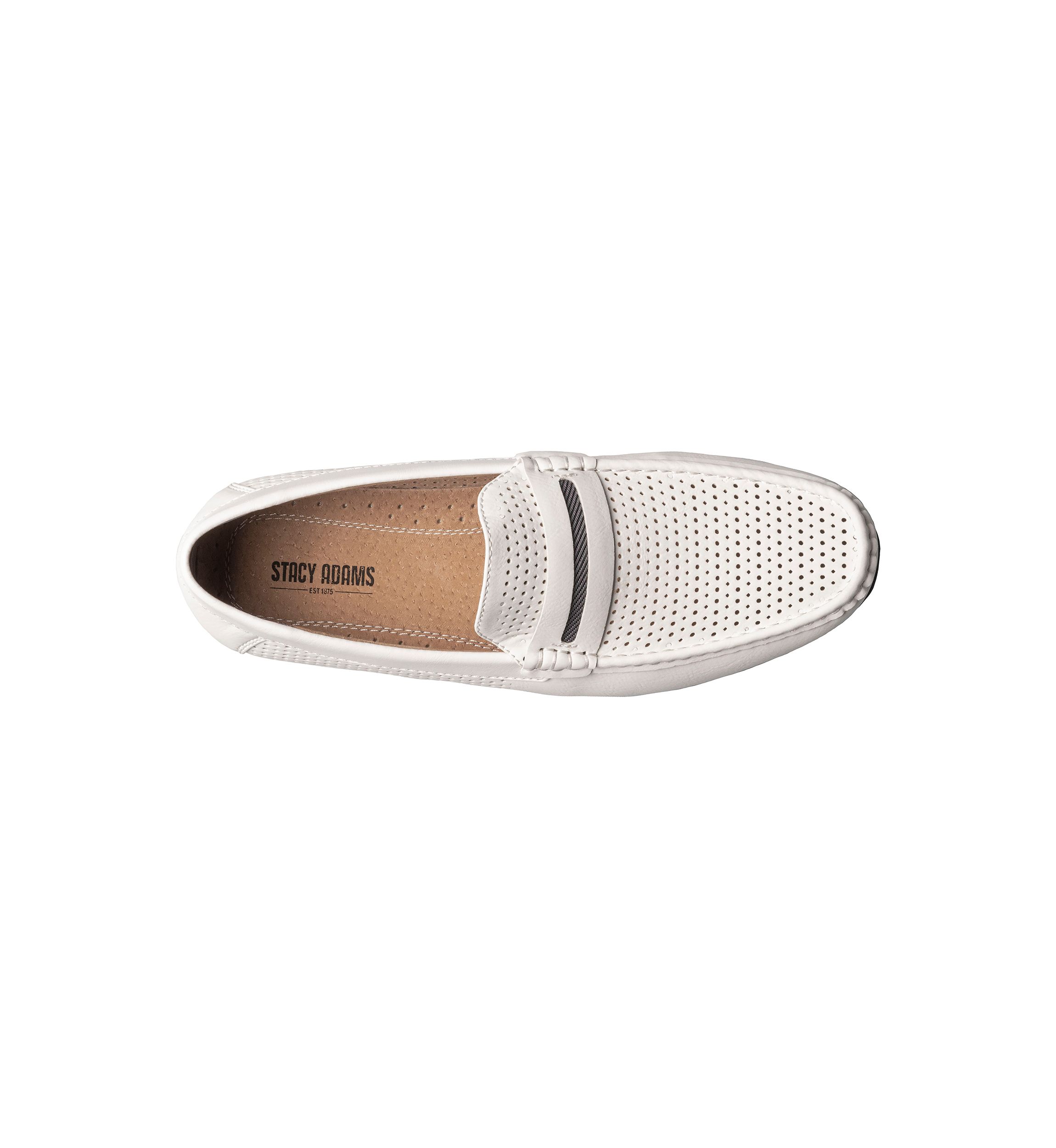 Corby Moc Toe Saddle Slip On Loafers