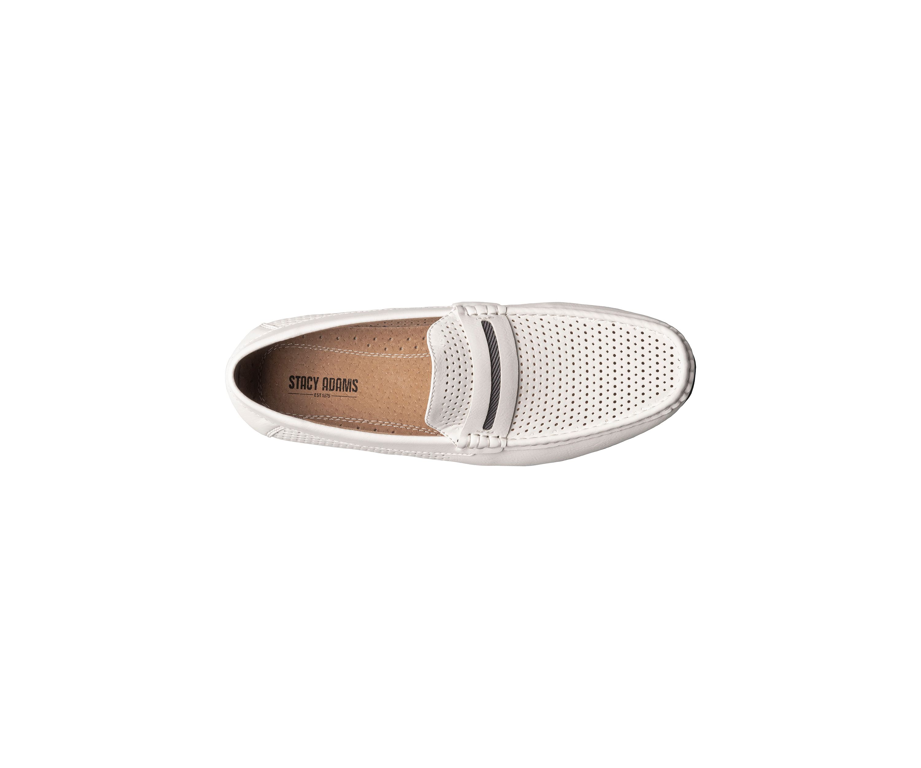 Corby Moc Toe Saddle Slip On Loafers