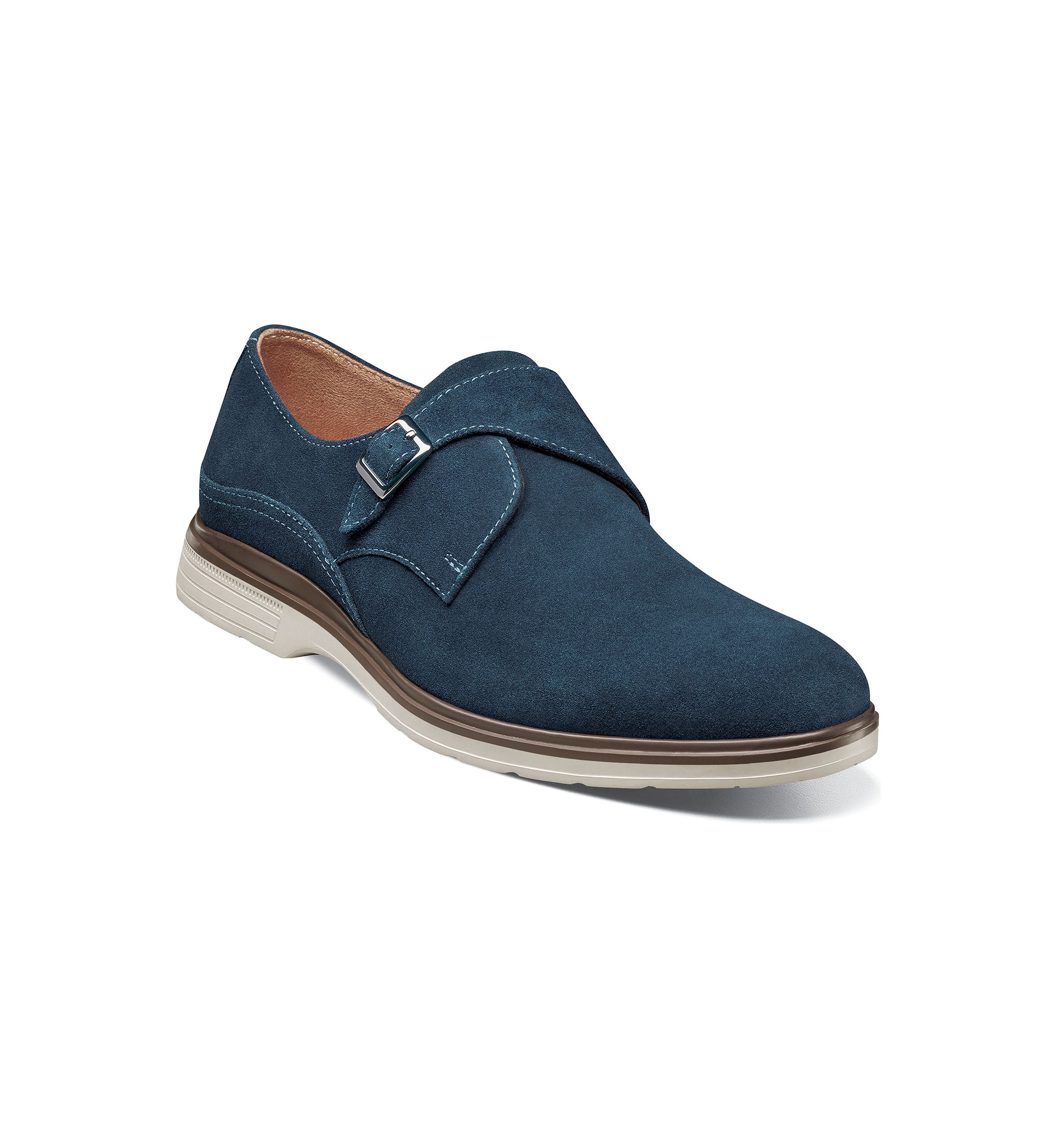 Taylen Plain Toe Monk Strap Oxfords