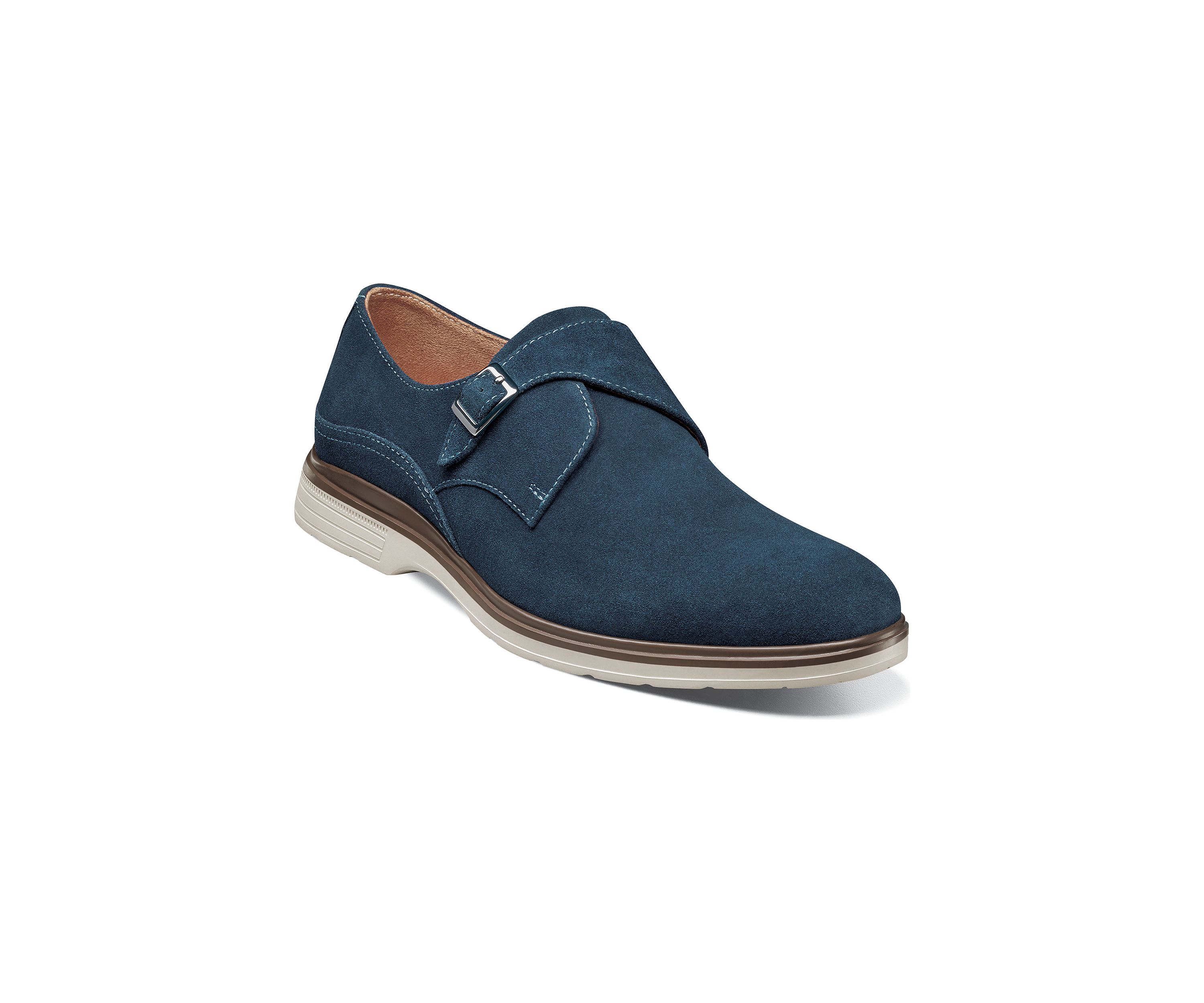 Taylen Plain Toe Monk Strap Oxfords