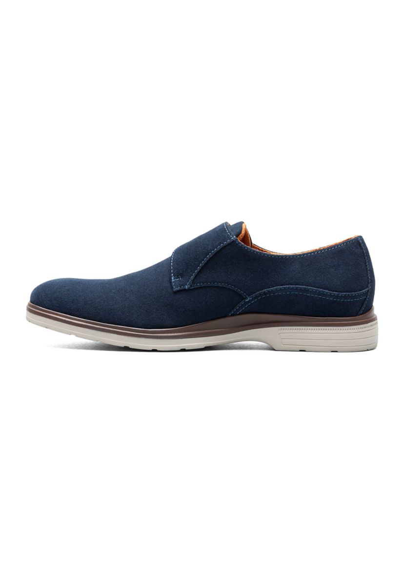 Taylen Plain Toe Monk Strap Oxfords