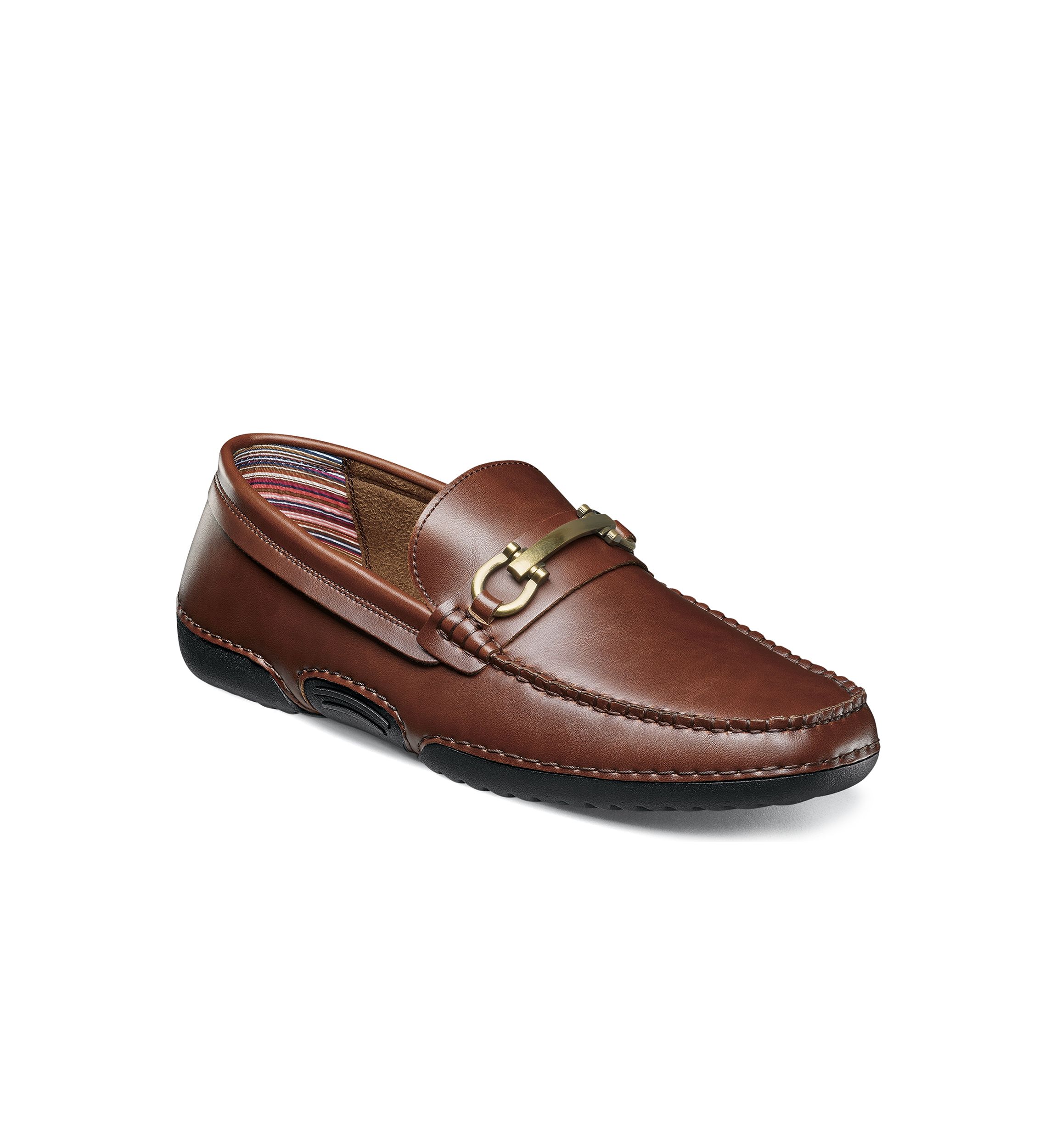 Delano Moc Toe Bit Slip On Loafers