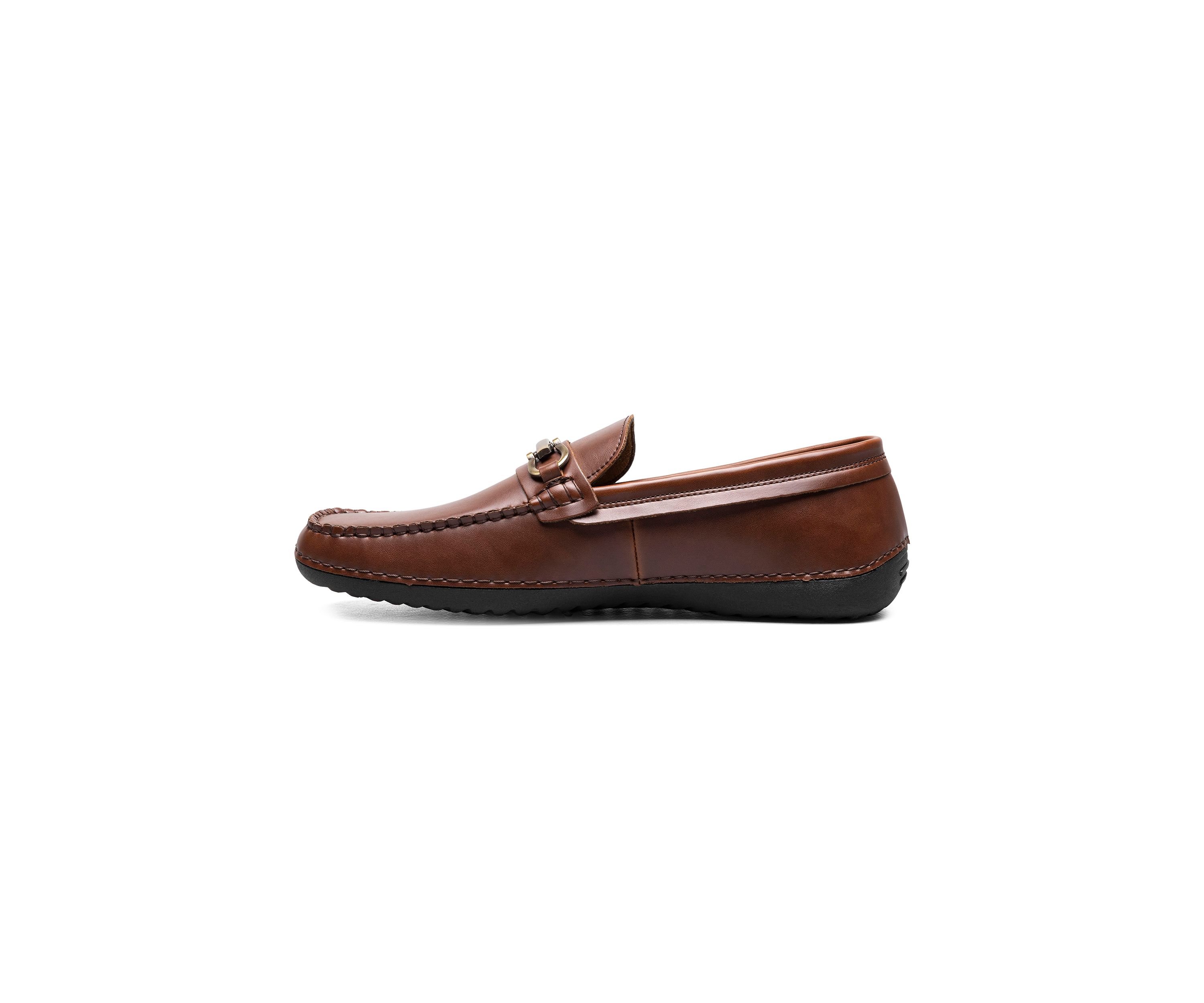 Delano Moc Toe Bit Slip On Loafers