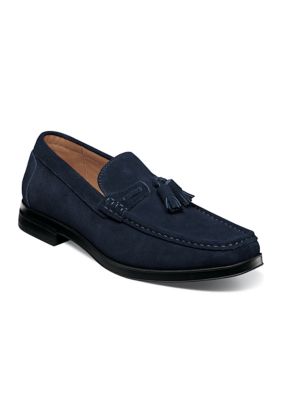 Navy blue stacy adams on sale shoes