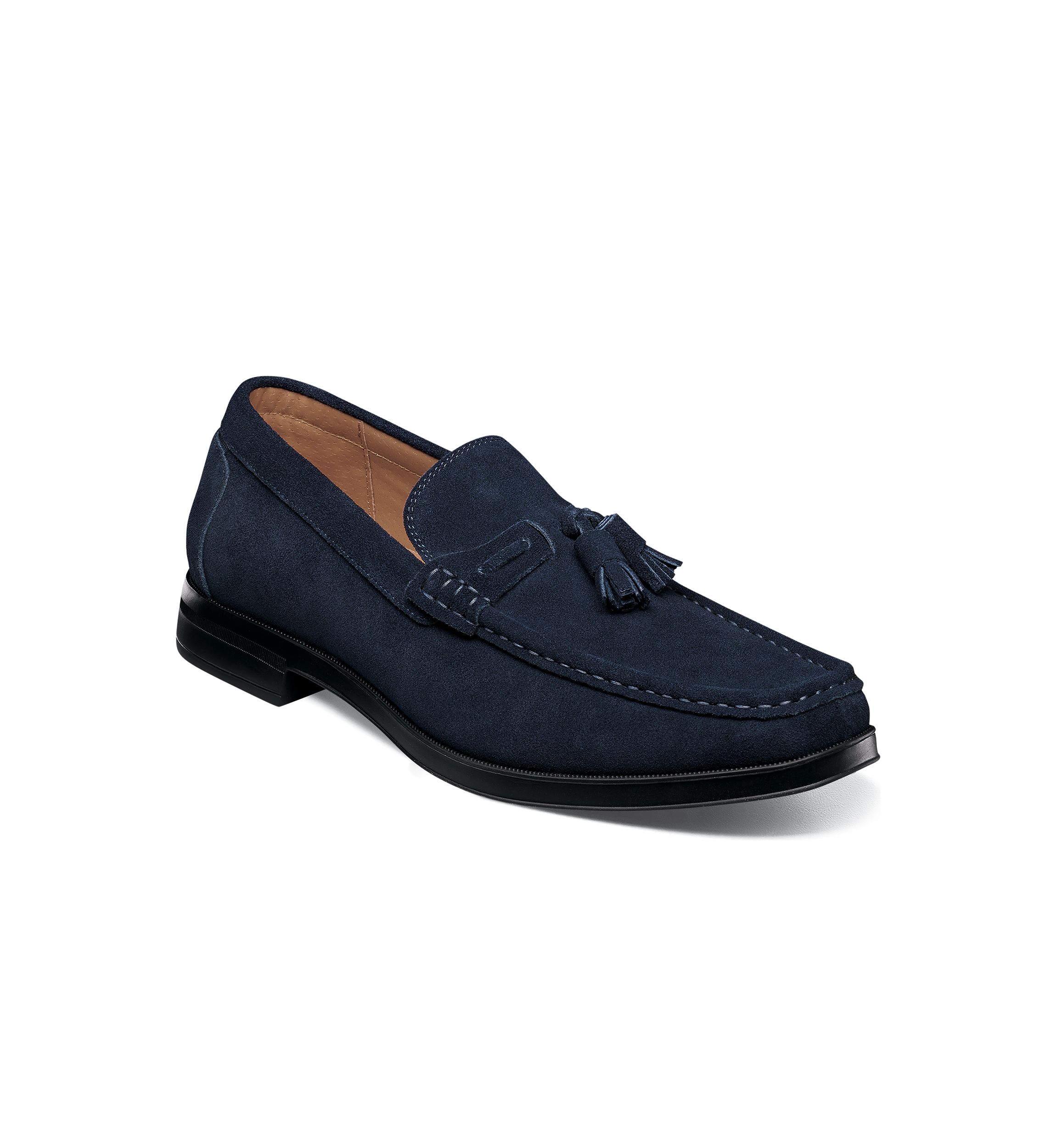 Peppley Moc Toe Tassel Slip On Loafers