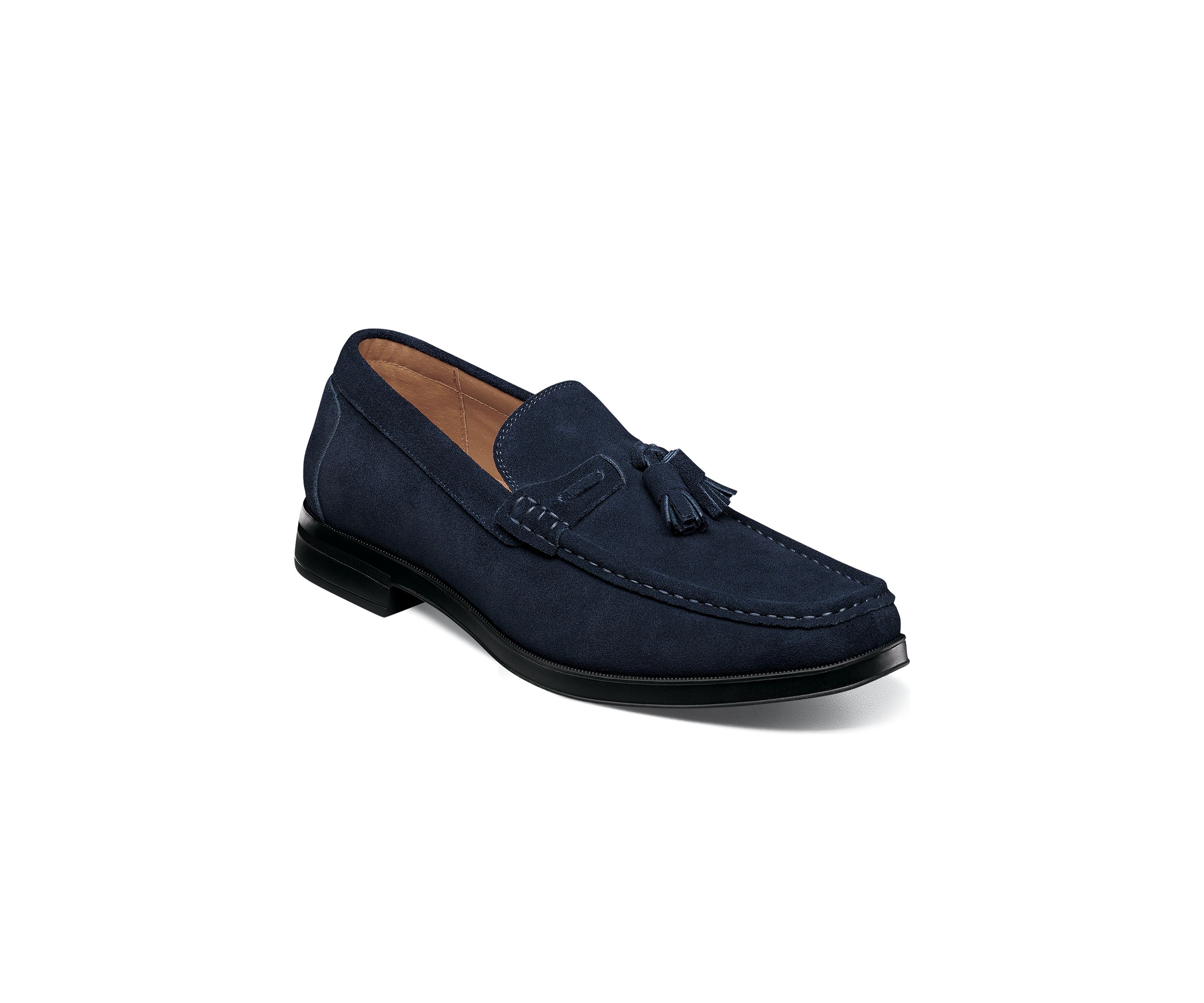 Peppley Moc Toe Tassel Slip On Loafers