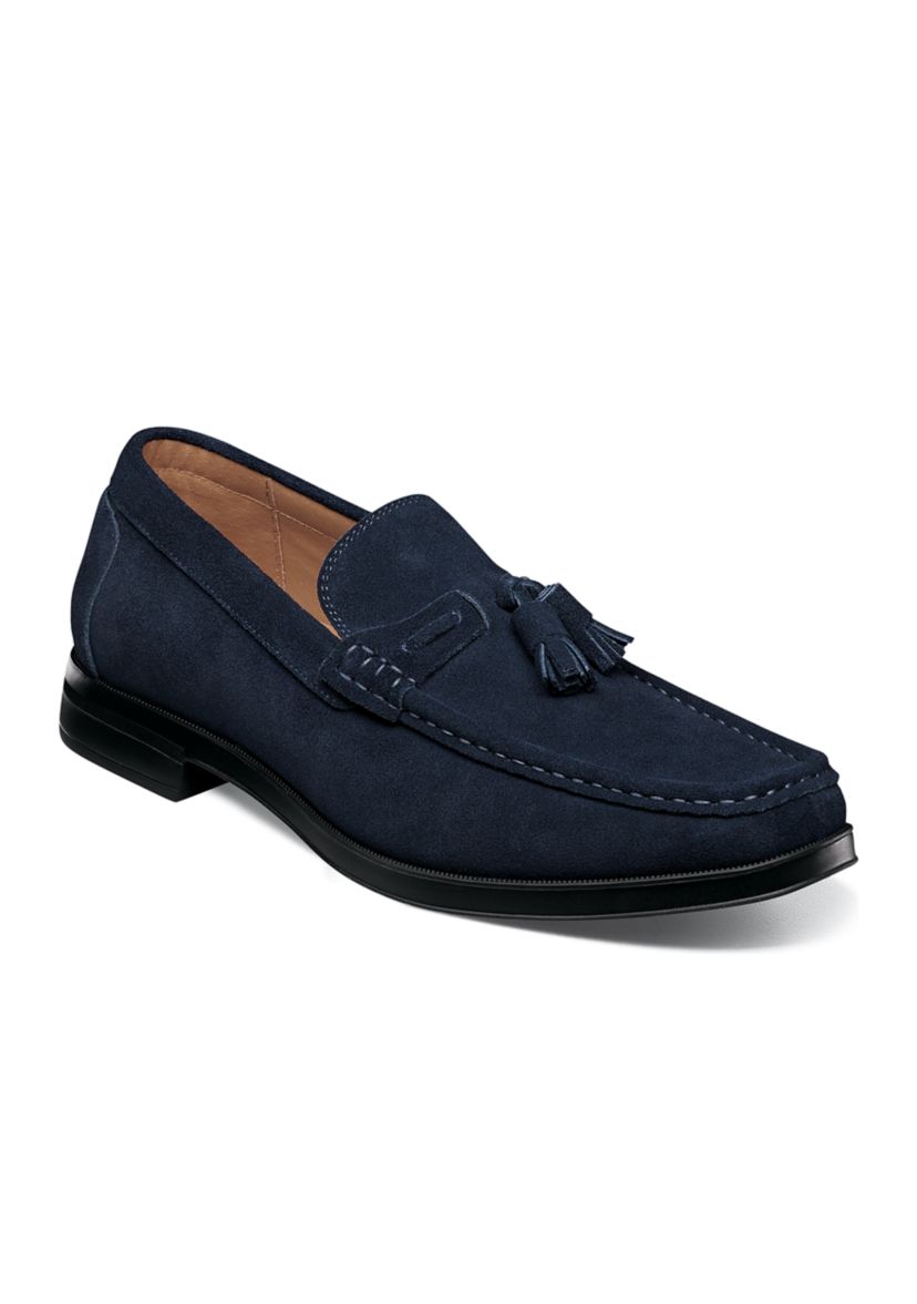 Peppley Moc Toe Tassel Slip On Loafers