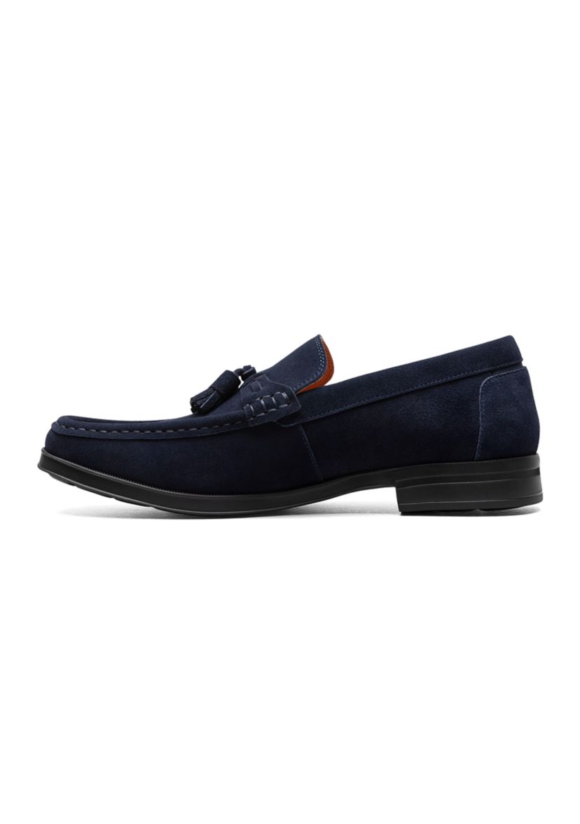 Peppley Moc Toe Tassel Slip On Loafers