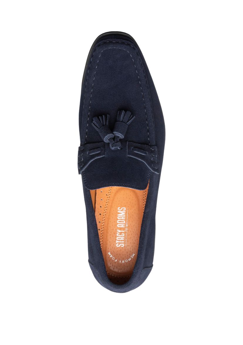 Peppley Moc Toe Tassel Slip On Loafers