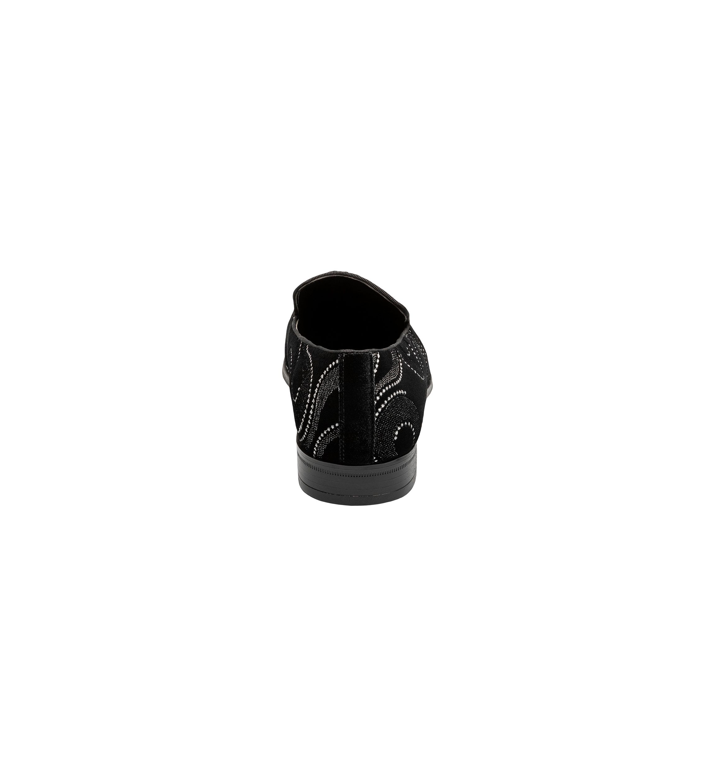 Swainson Plain Toe Embroidered Slip On Loafers