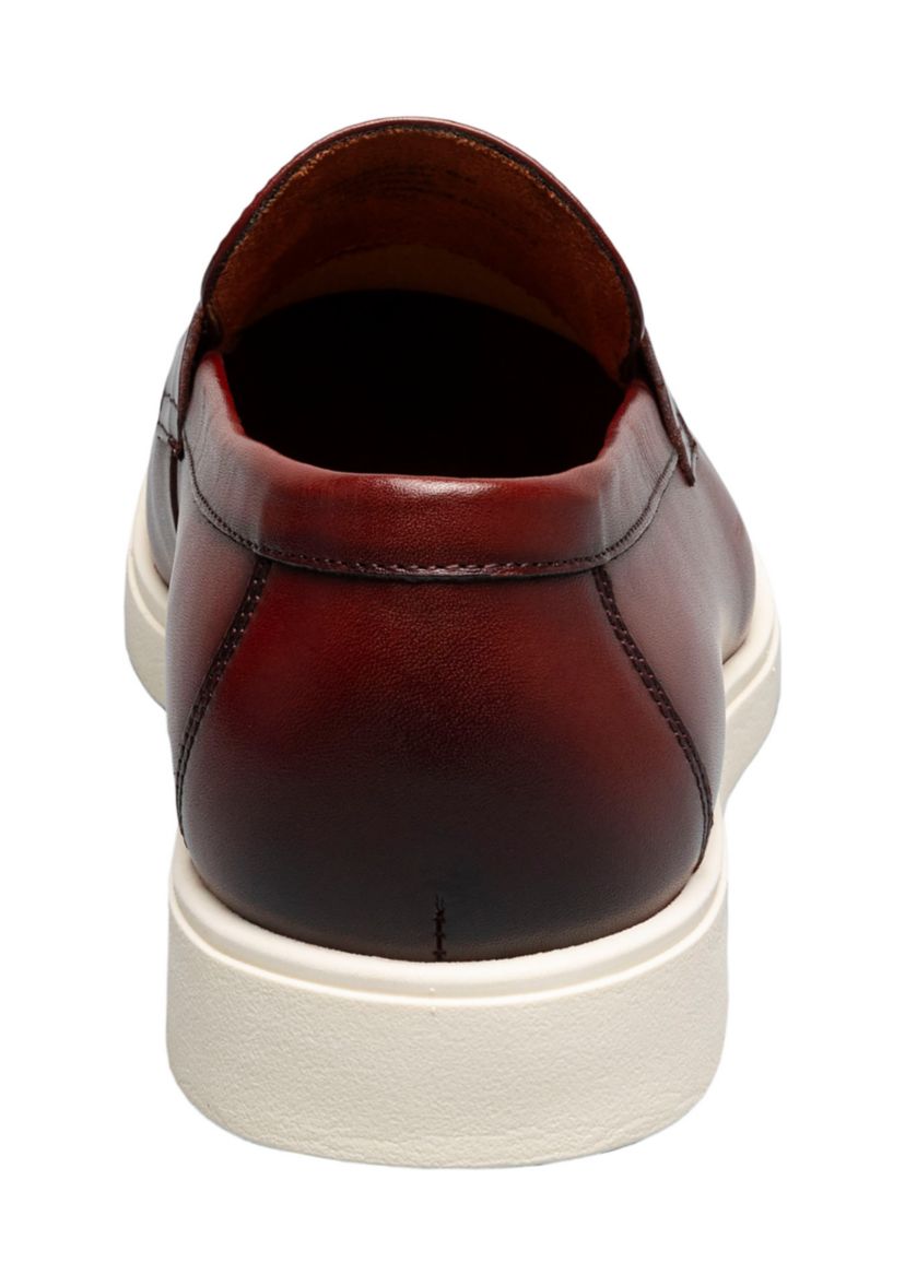 Spencer Moc Toe Penny Slip On Loafers